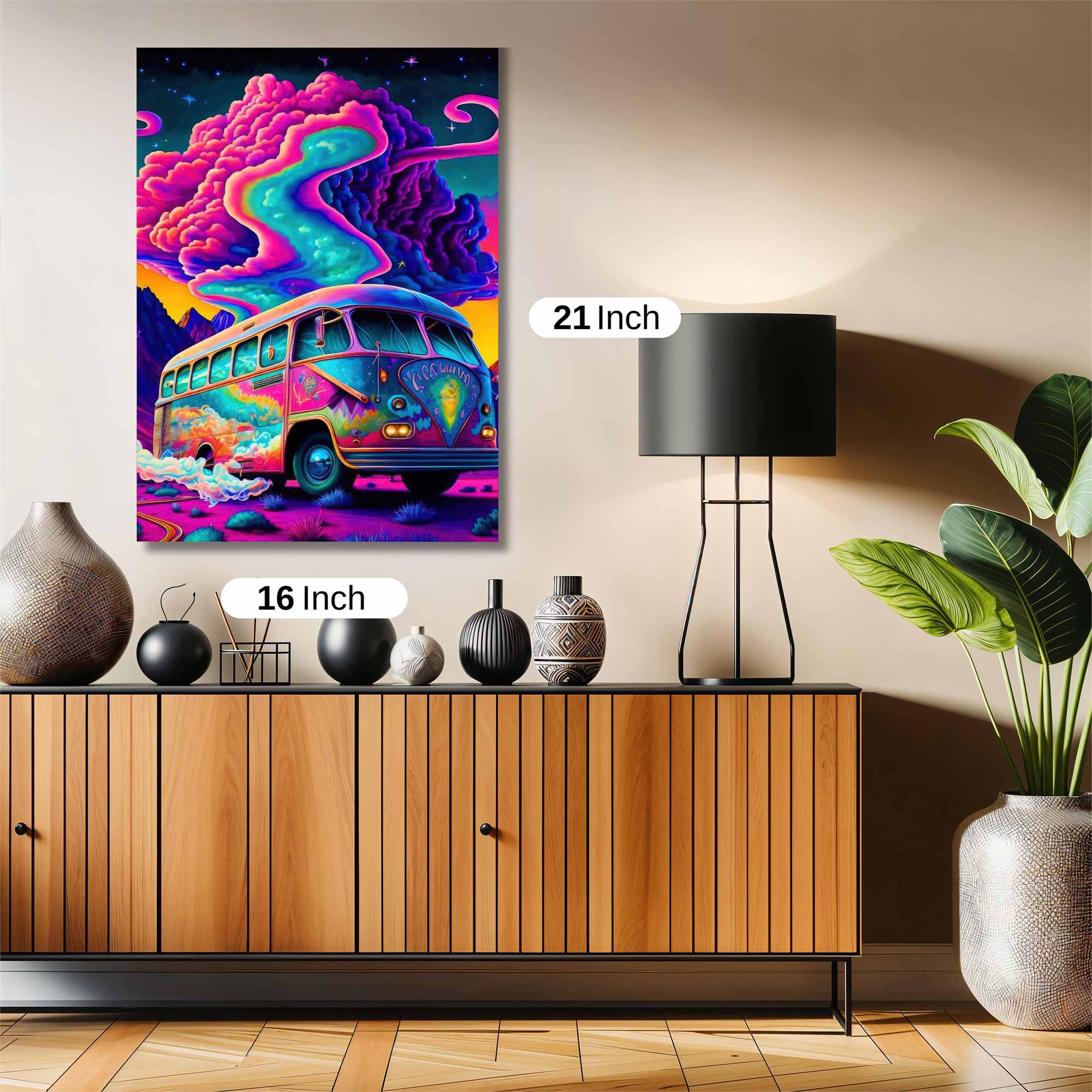 Psychedelic Journey Safe Wall Magnetic / M