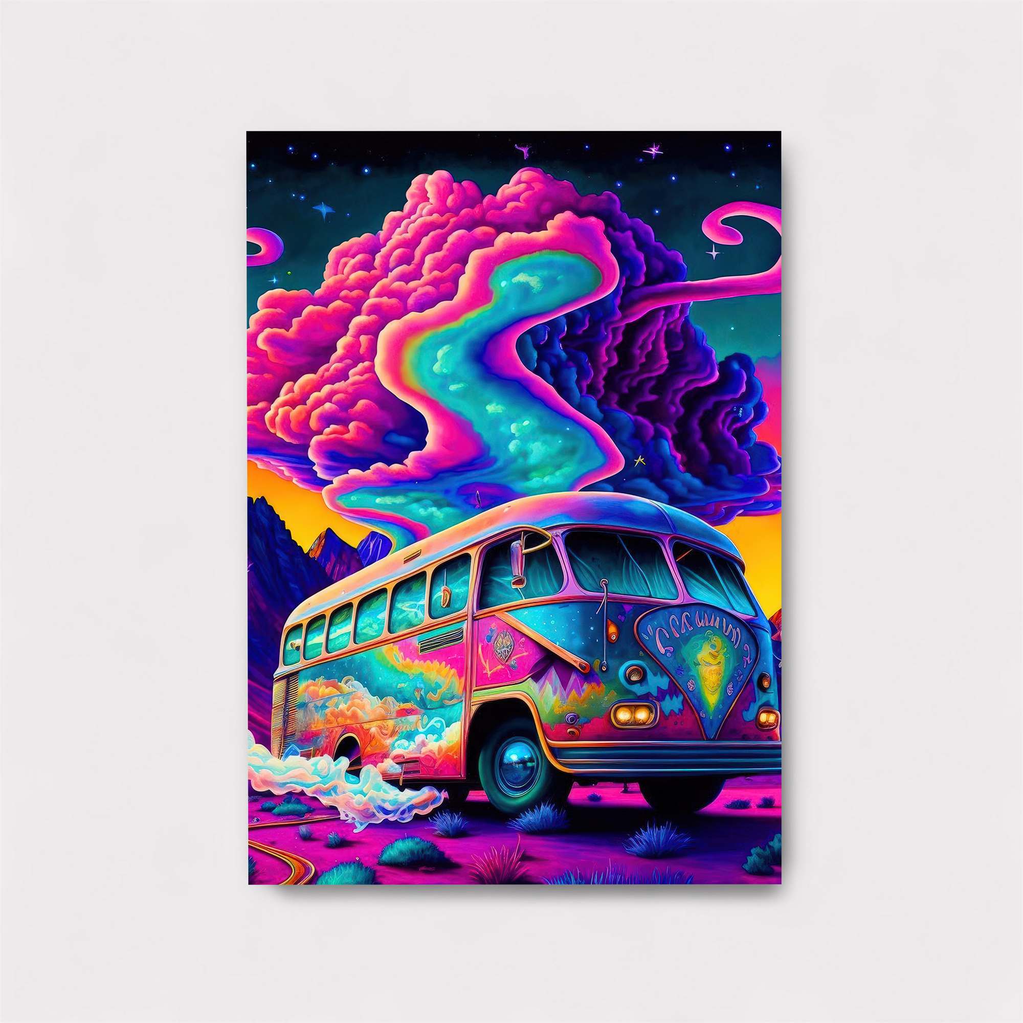 Psychedelic Journey Safe Wall Magnetic / M
