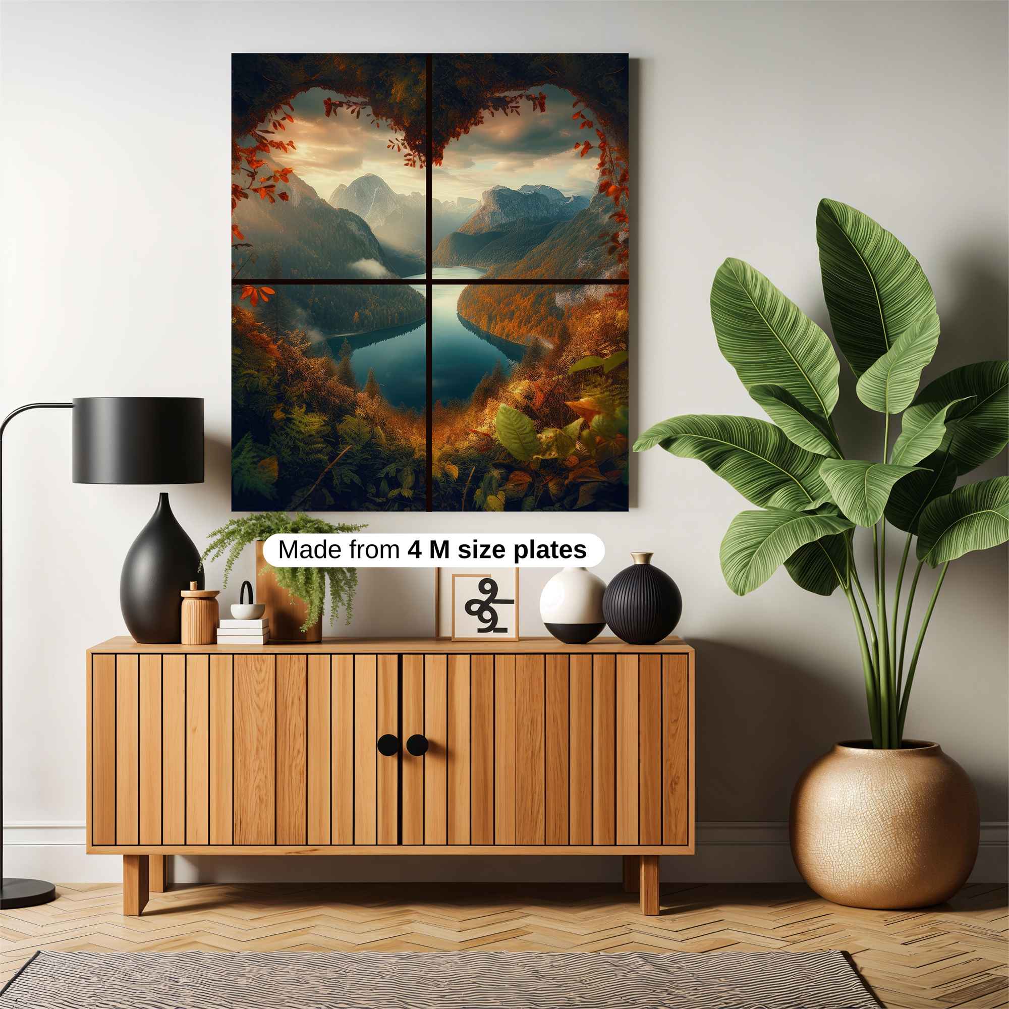 Mountain Serenity Safe Wall Magnetic / M