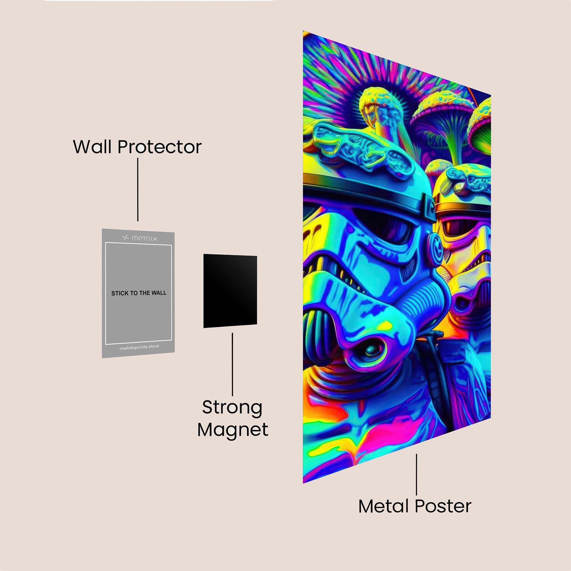 TrooperTrippy Safe Wall Magnetic / M