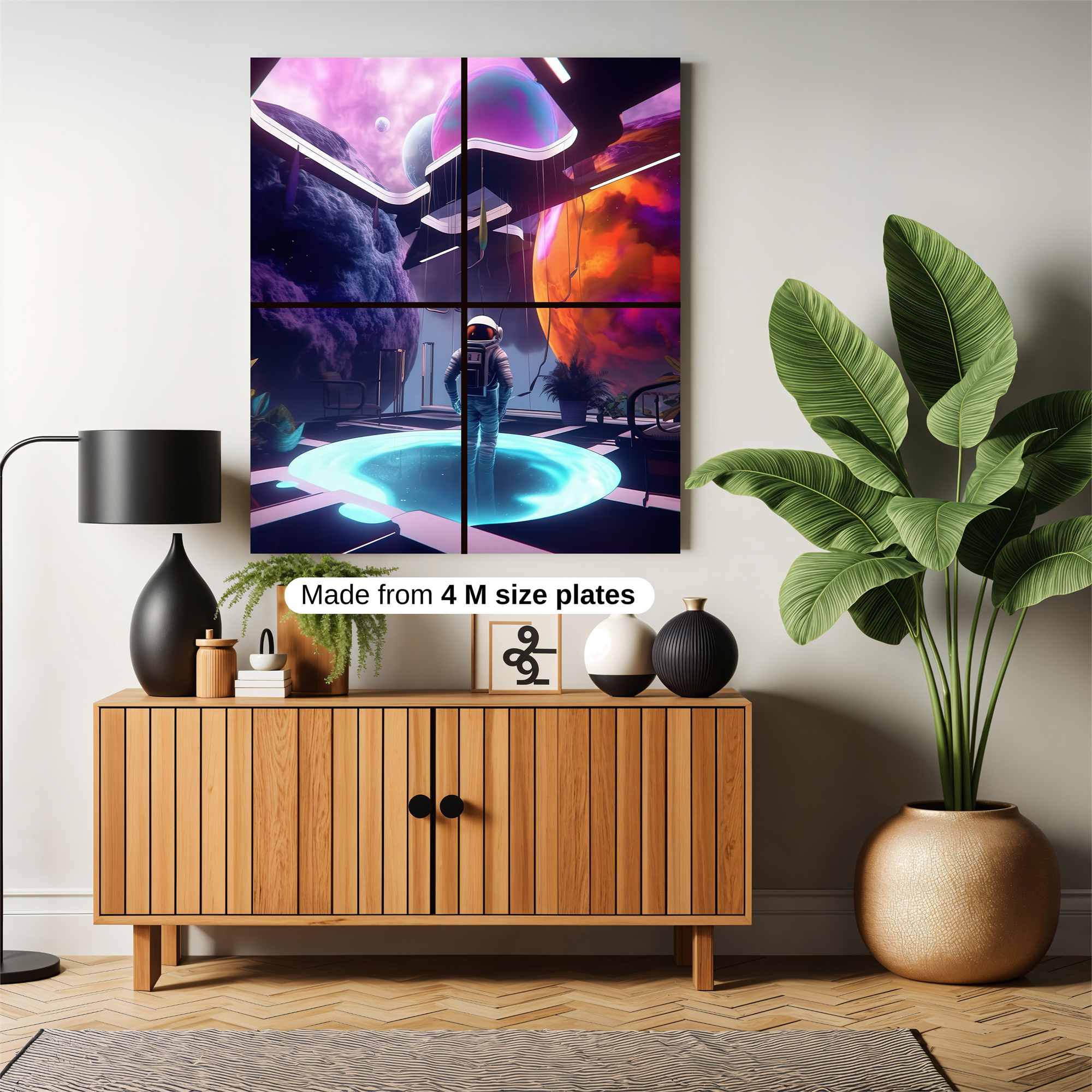 Cosmic Serenity Safe Wall Magnetic / M
