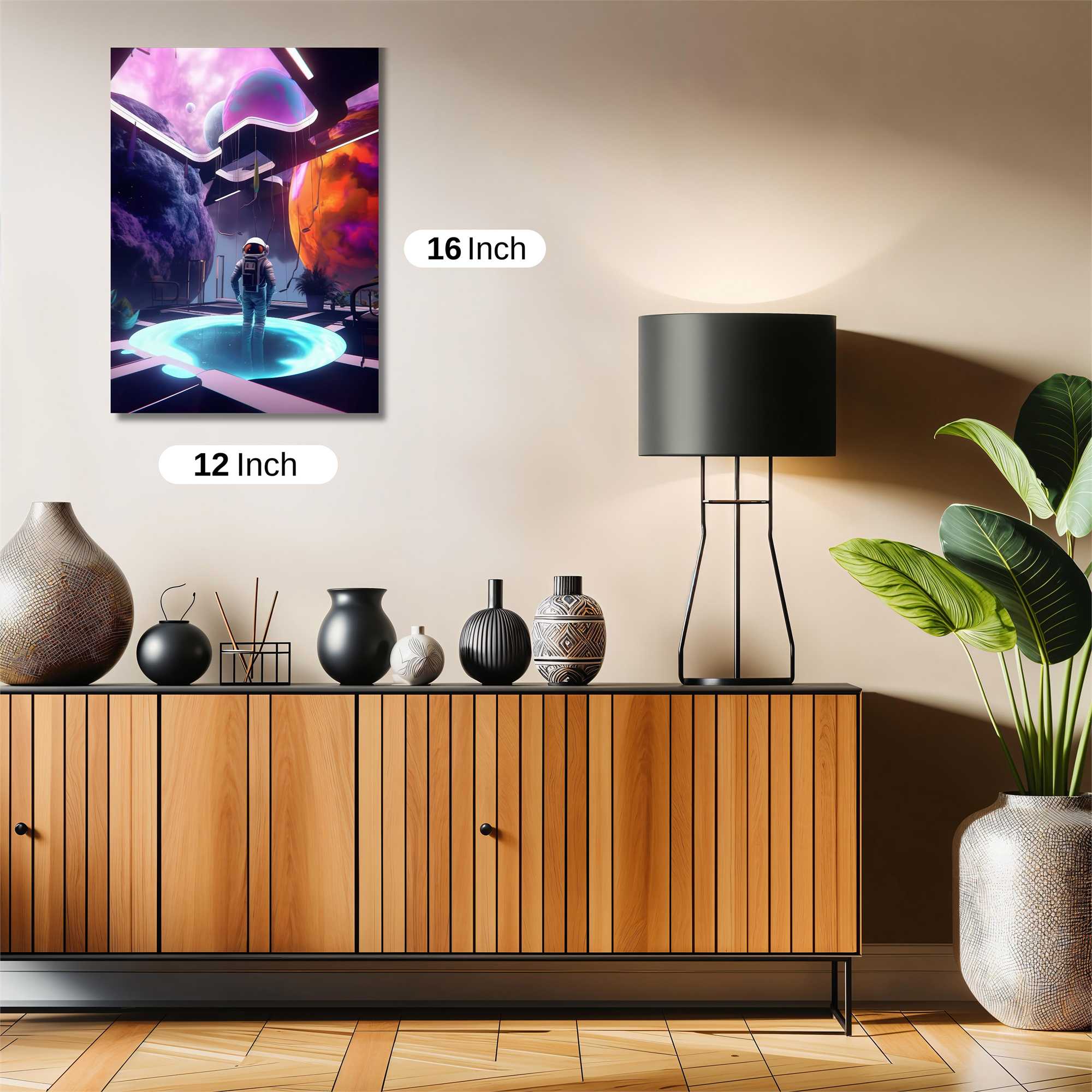 Cosmic Serenity Safe Wall Magnetic / M