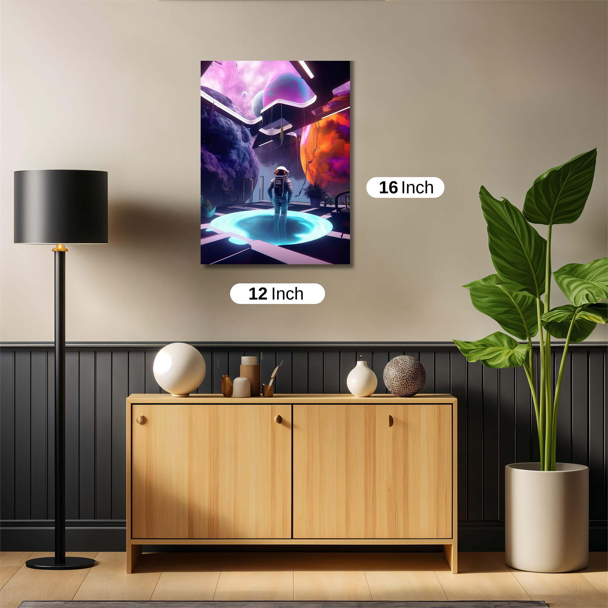 Cosmic Serenity Safe Wall Magnetic / M