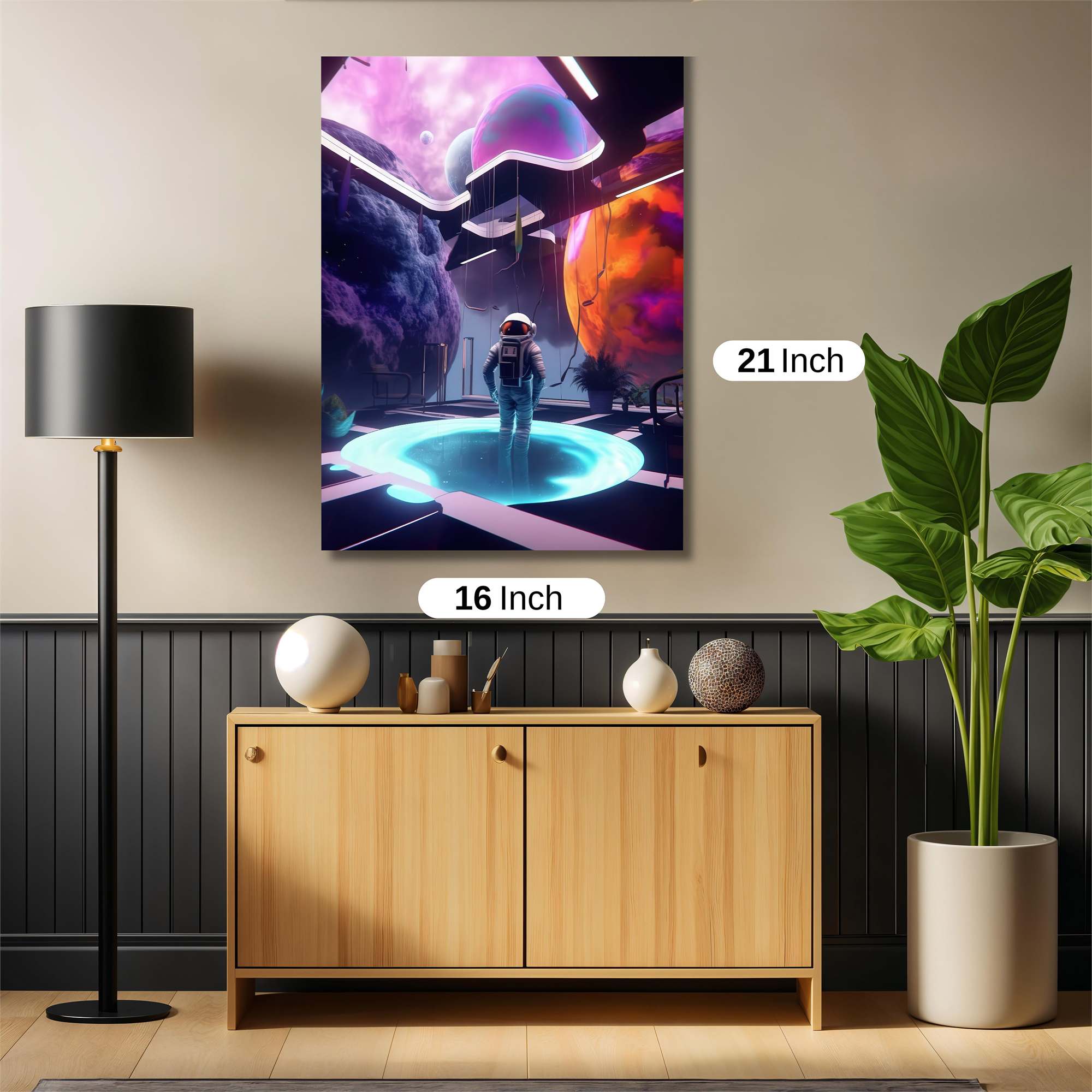 Cosmic Serenity Safe Wall Magnetic / M