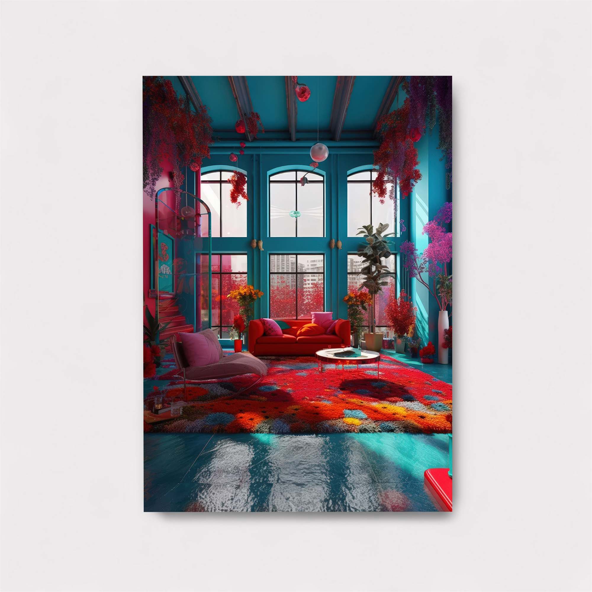 Vibrant Oasis Safe Wall Magnetic / M