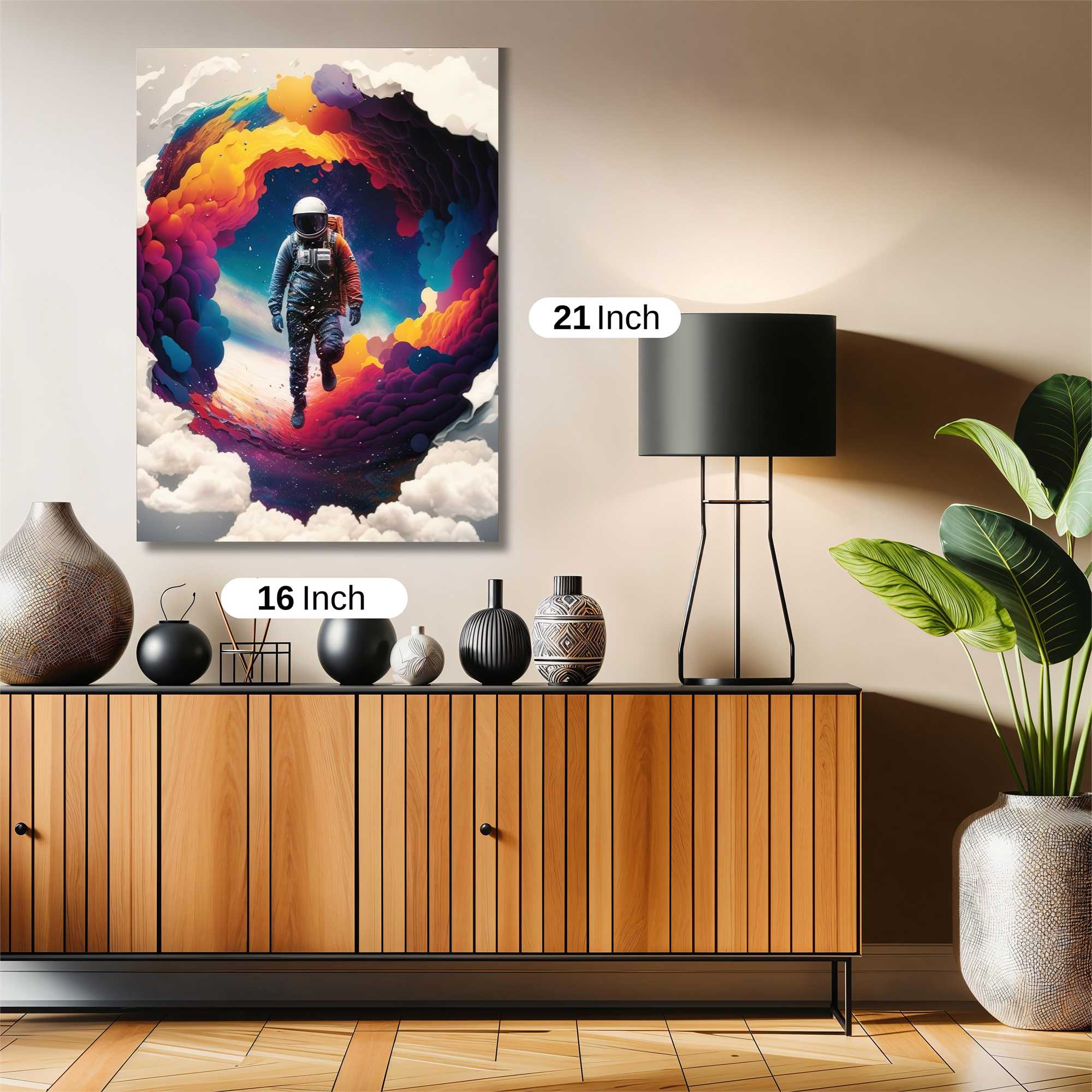 Astronaut Dreamscape Safe Wall Magnetic / M