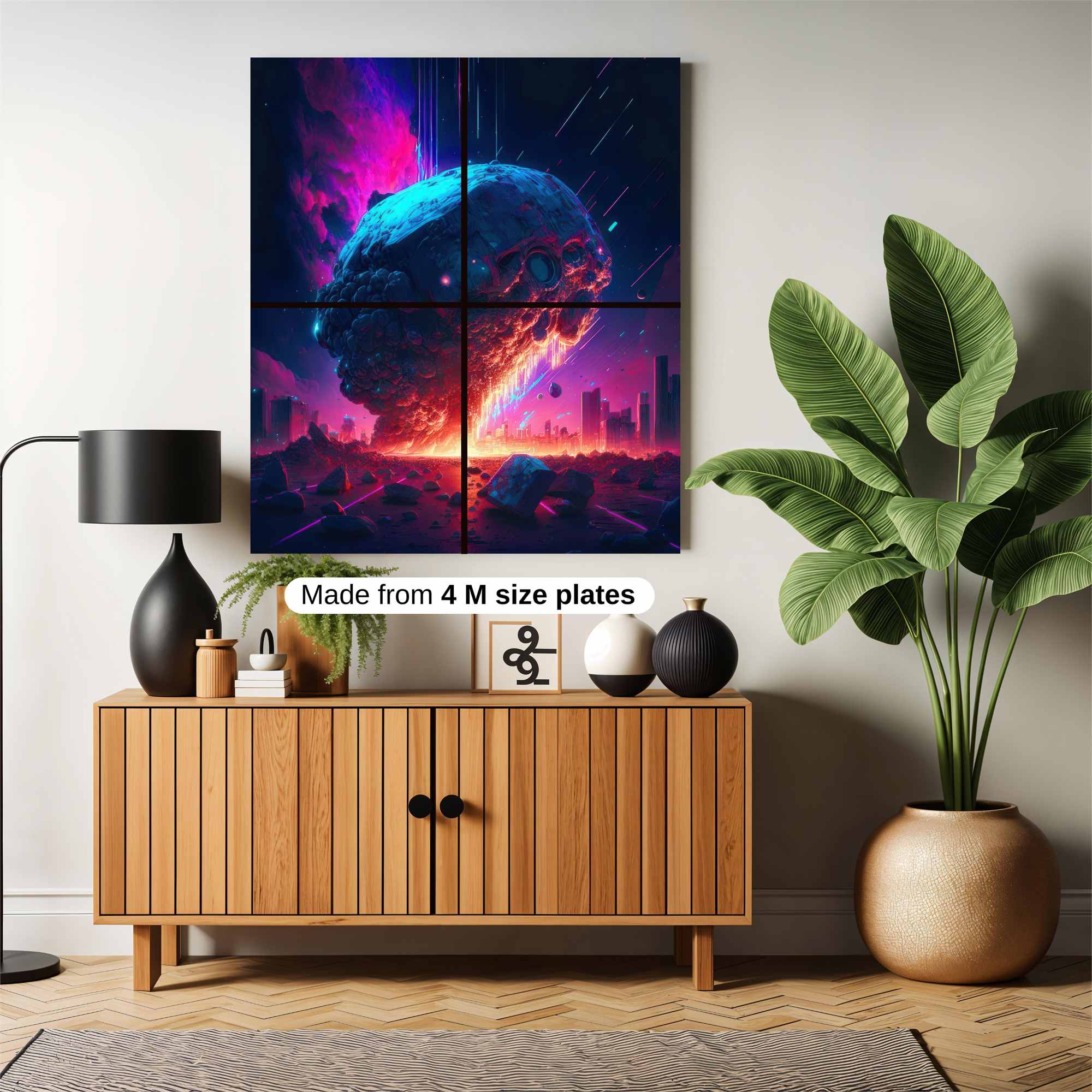 Doomsday Descent Safe Wall Magnetic / M