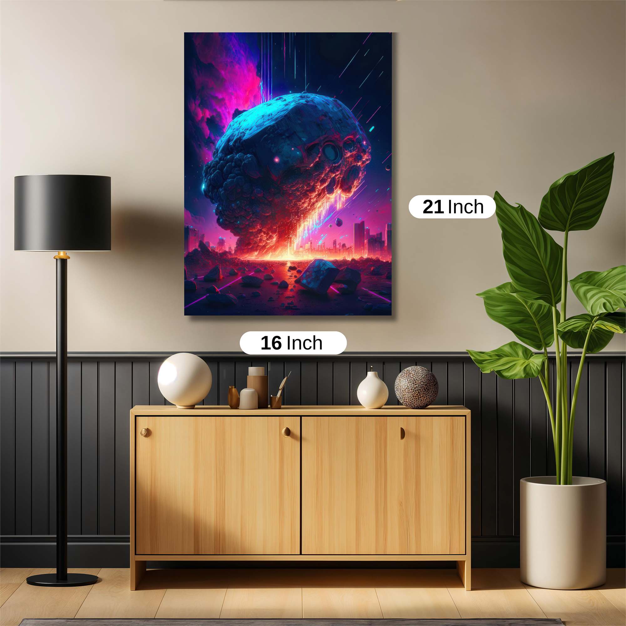 Doomsday Descent Safe Wall Magnetic / M