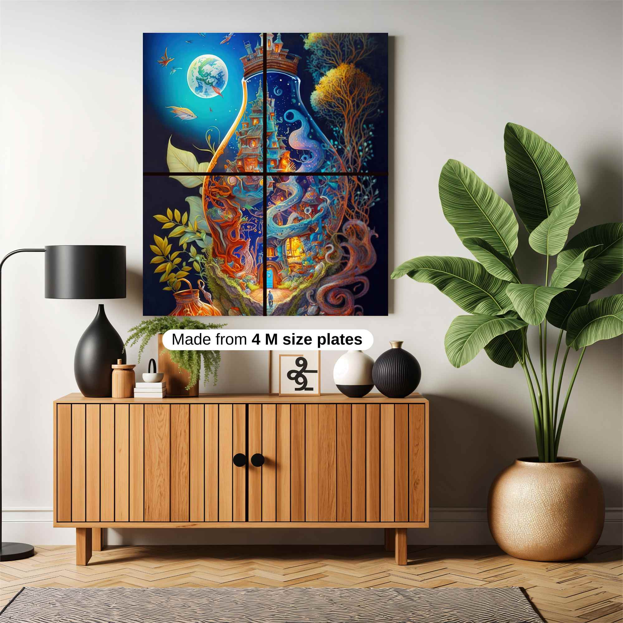 Dreamscape Whimsy Safe Wall Magnetic / M