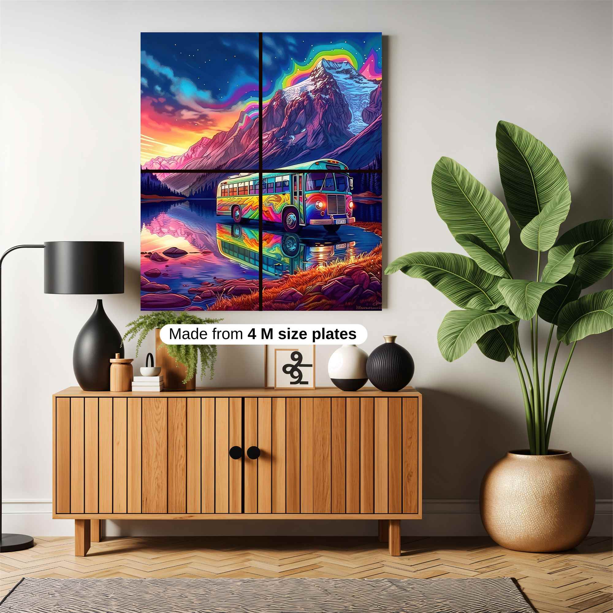 Psychedelic Journey Safe Wall Magnetic / M