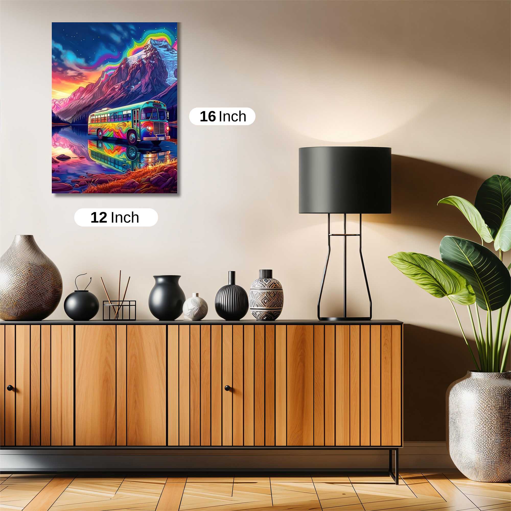 Psychedelic Journey Safe Wall Magnetic / M
