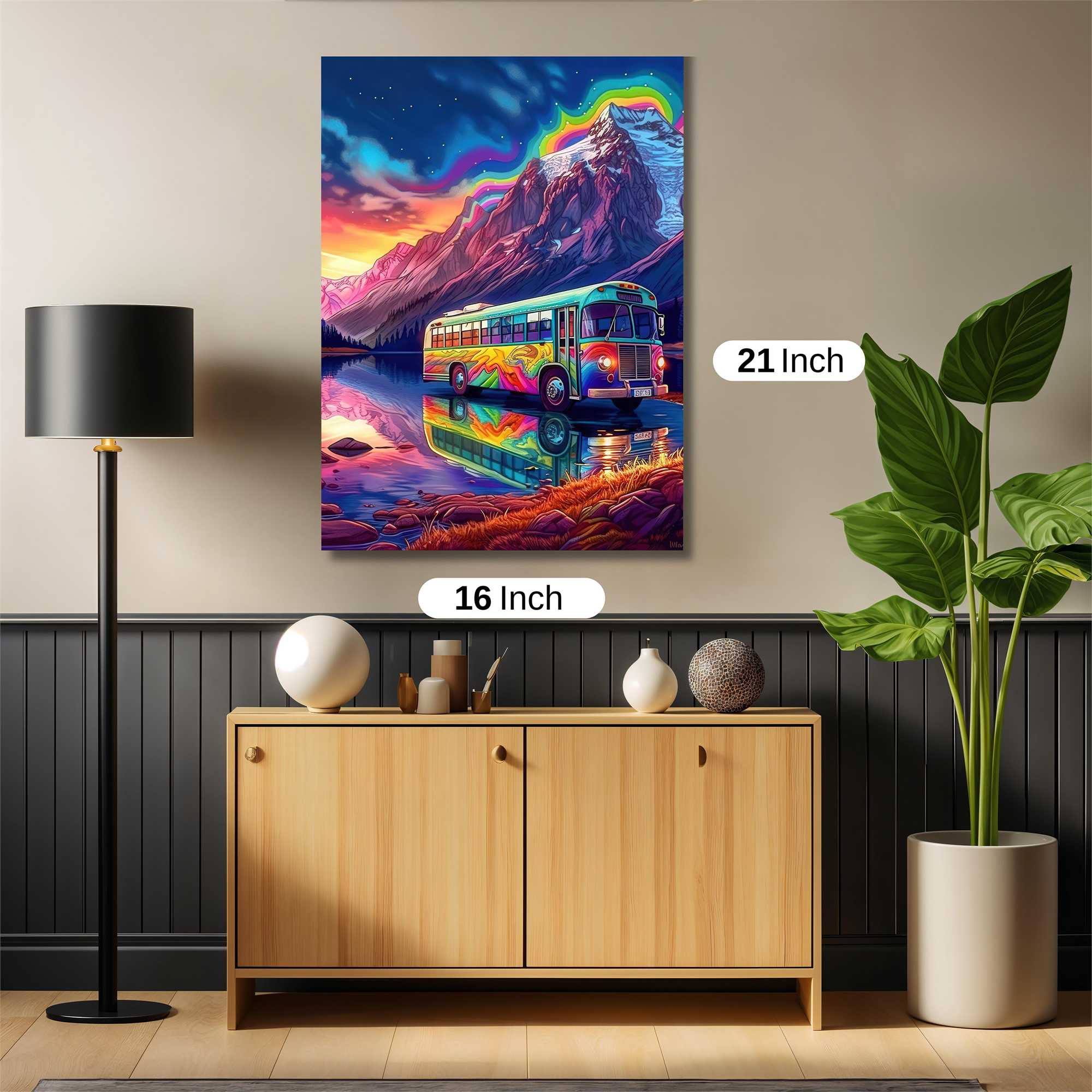 Psychedelic Journey Safe Wall Magnetic / M