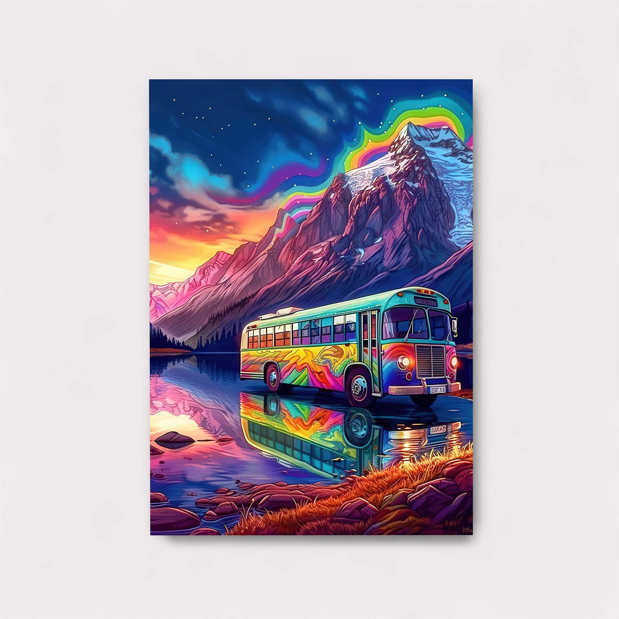 Psychedelic Journey Safe Wall Magnetic / M