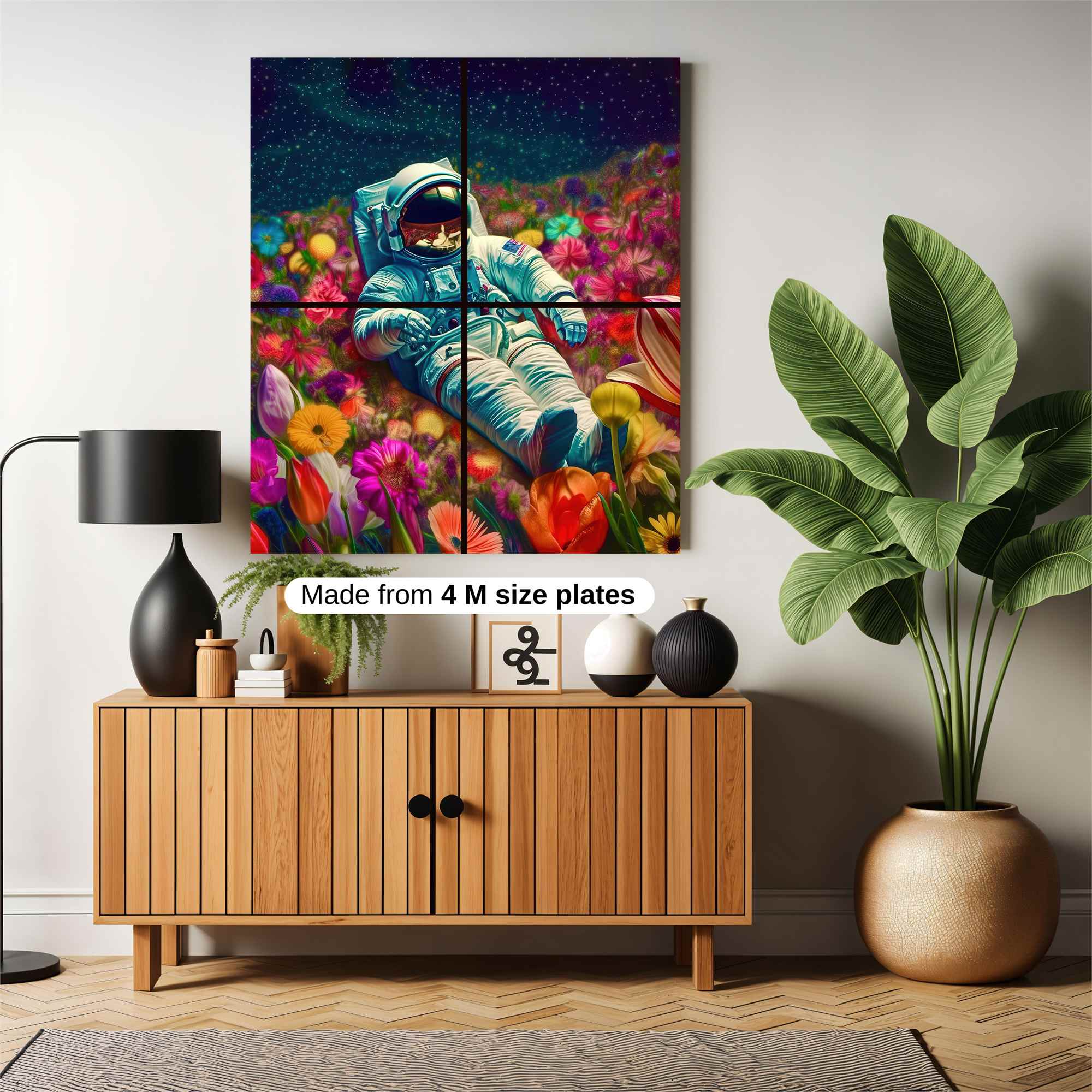 Astronaut Dreamscape Safe Wall Magnetic / M
