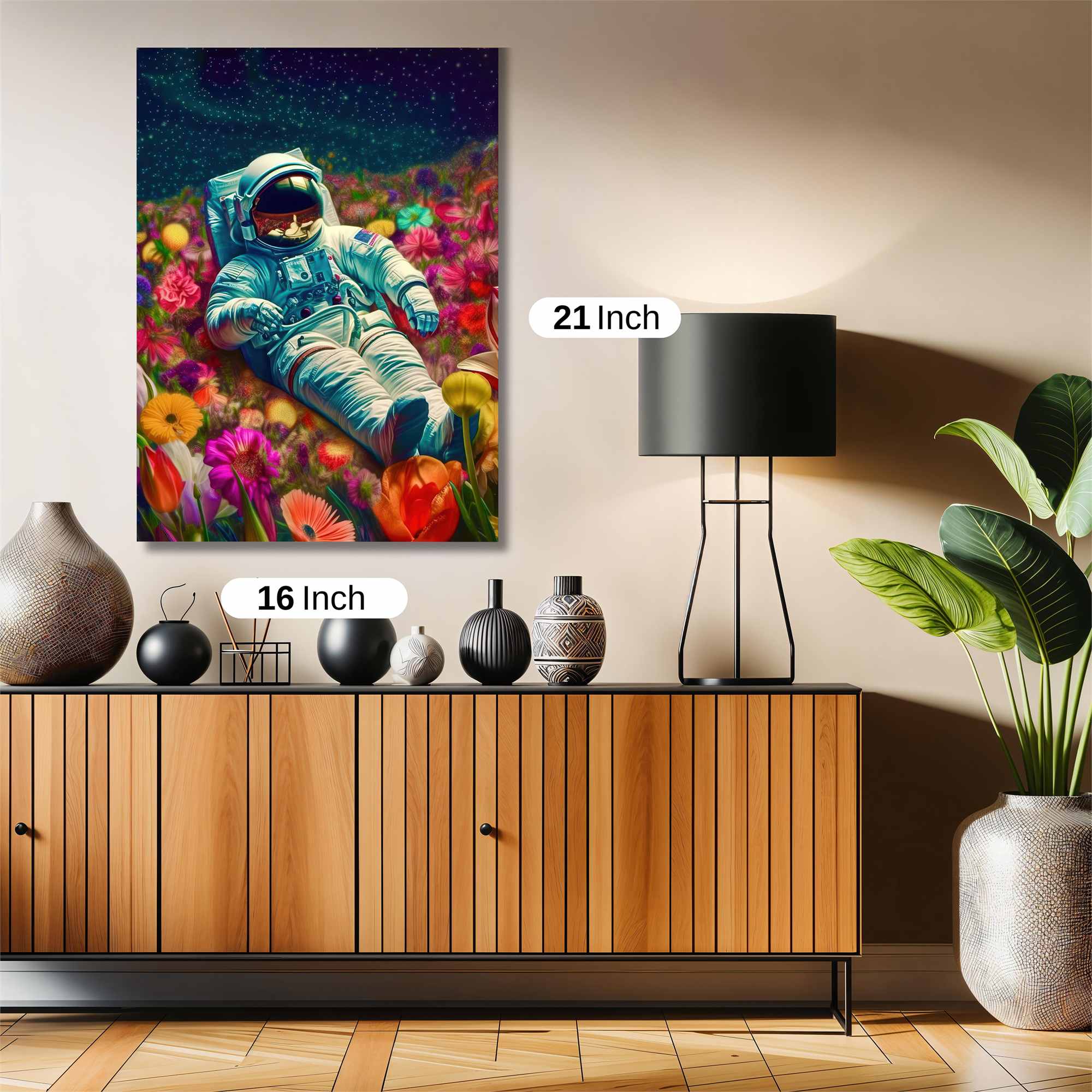Astronaut Dreamscape Safe Wall Magnetic / M