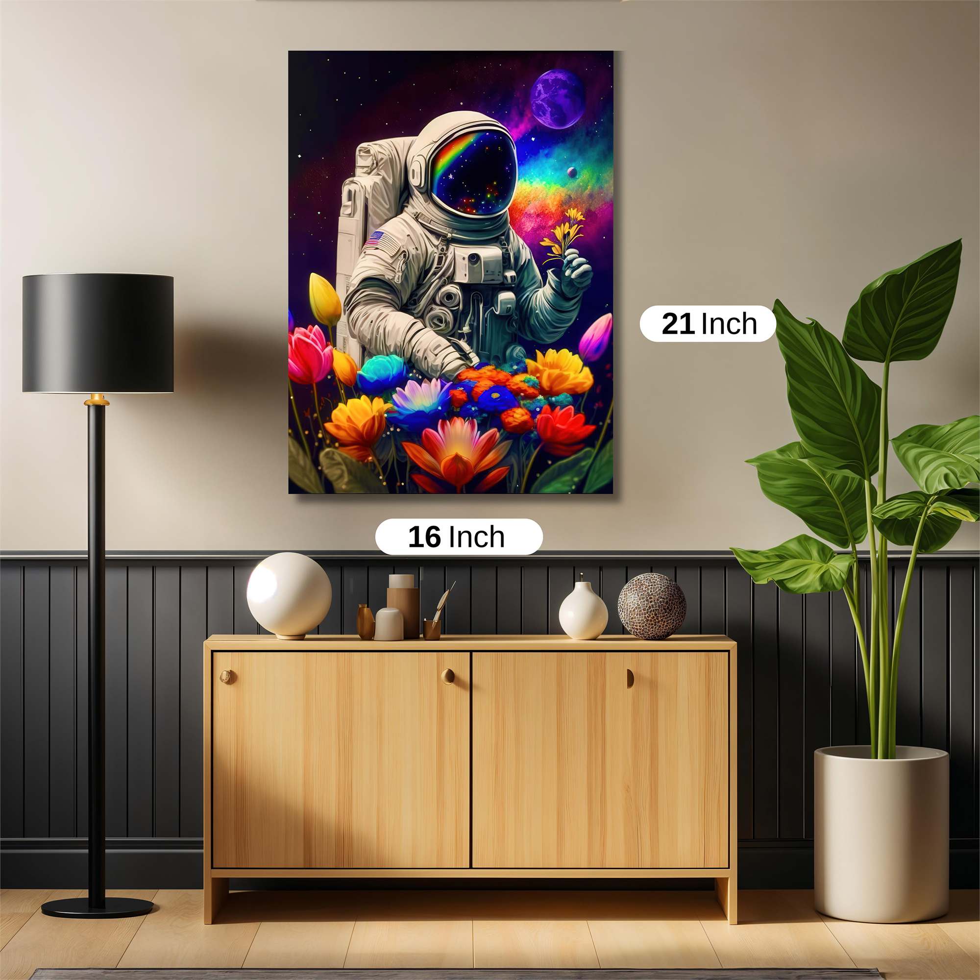 Astronaut Bliss Safe Wall Magnetic / M