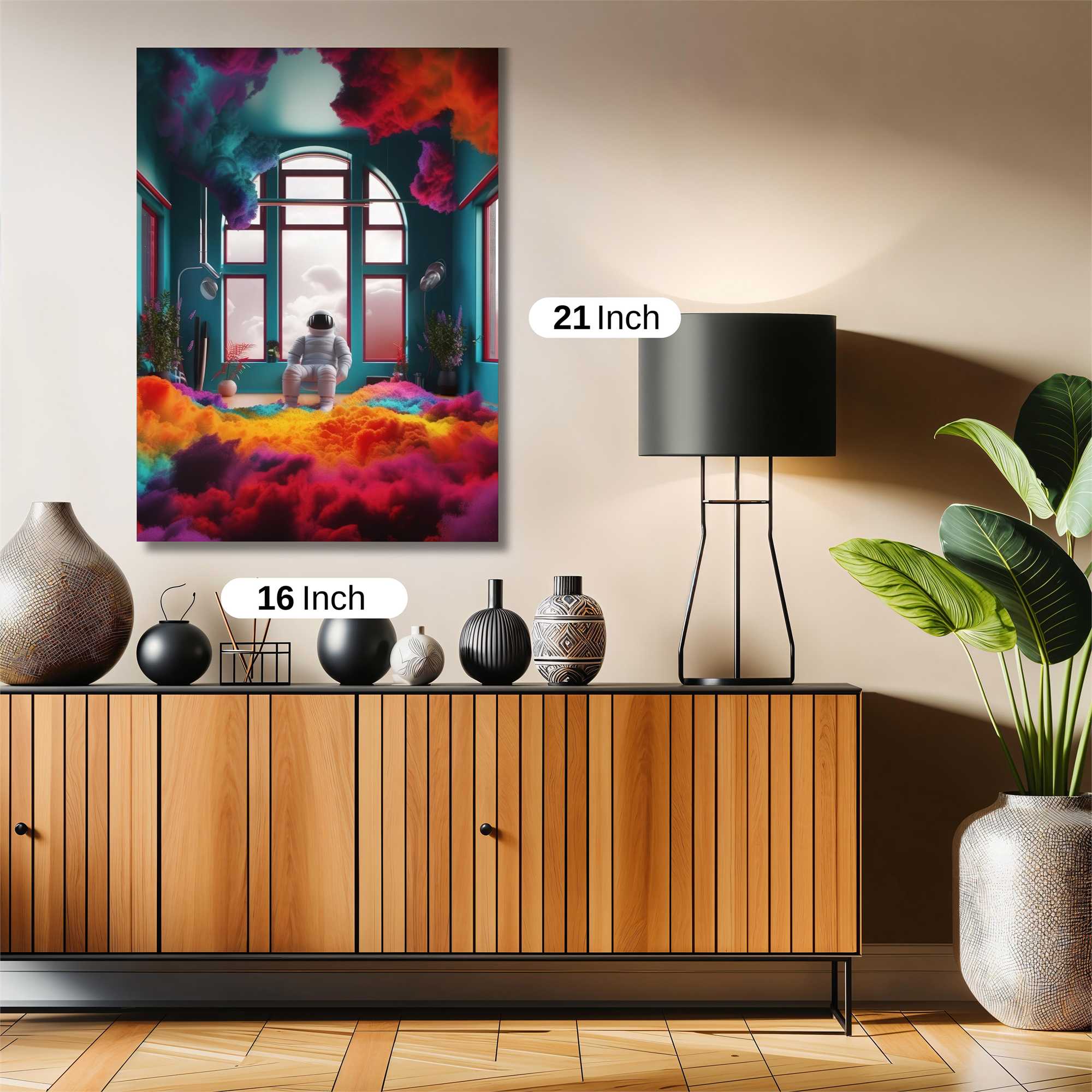 Astronaut Dreamscape Safe Wall Magnetic / M