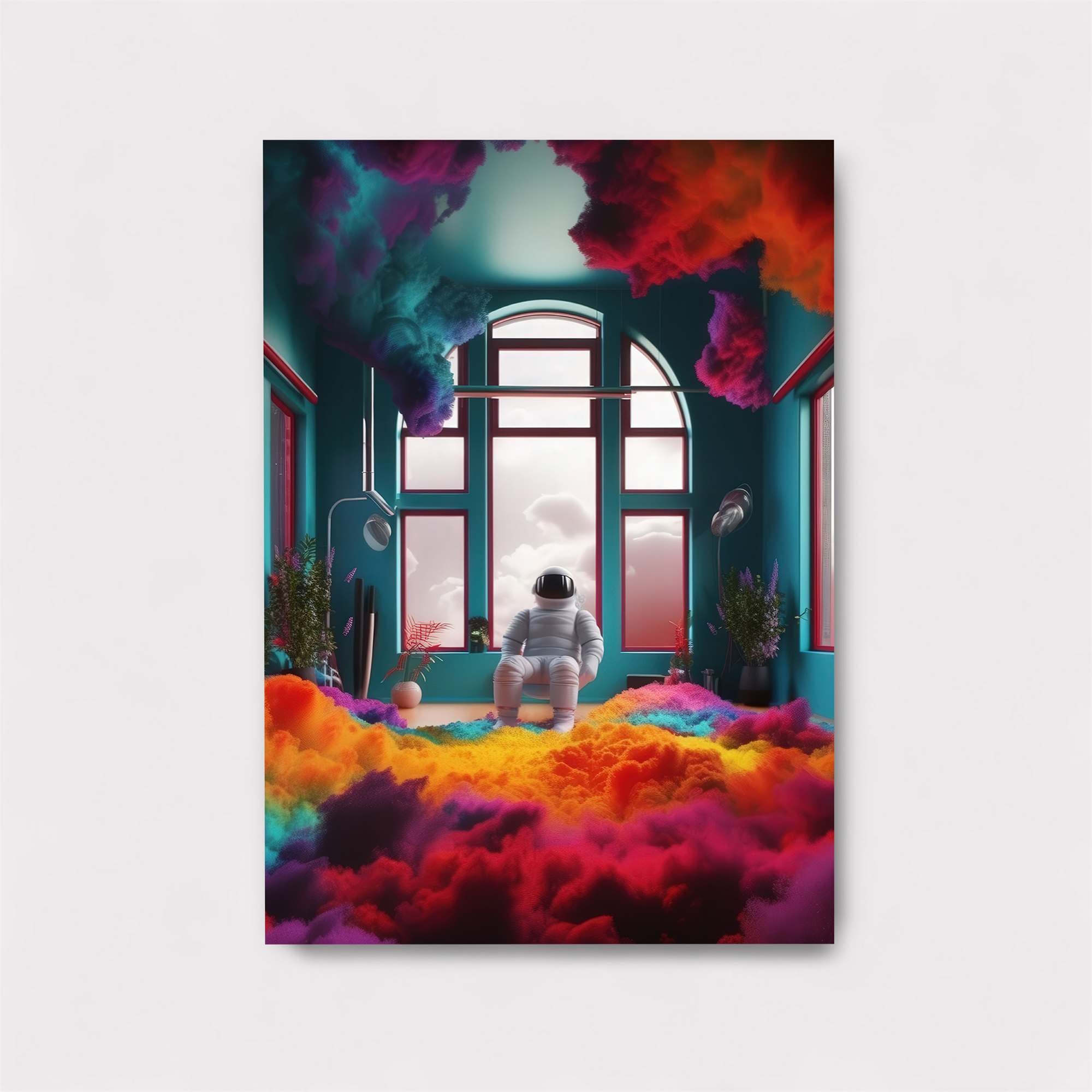 Astronaut Dreamscape Safe Wall Magnetic / M