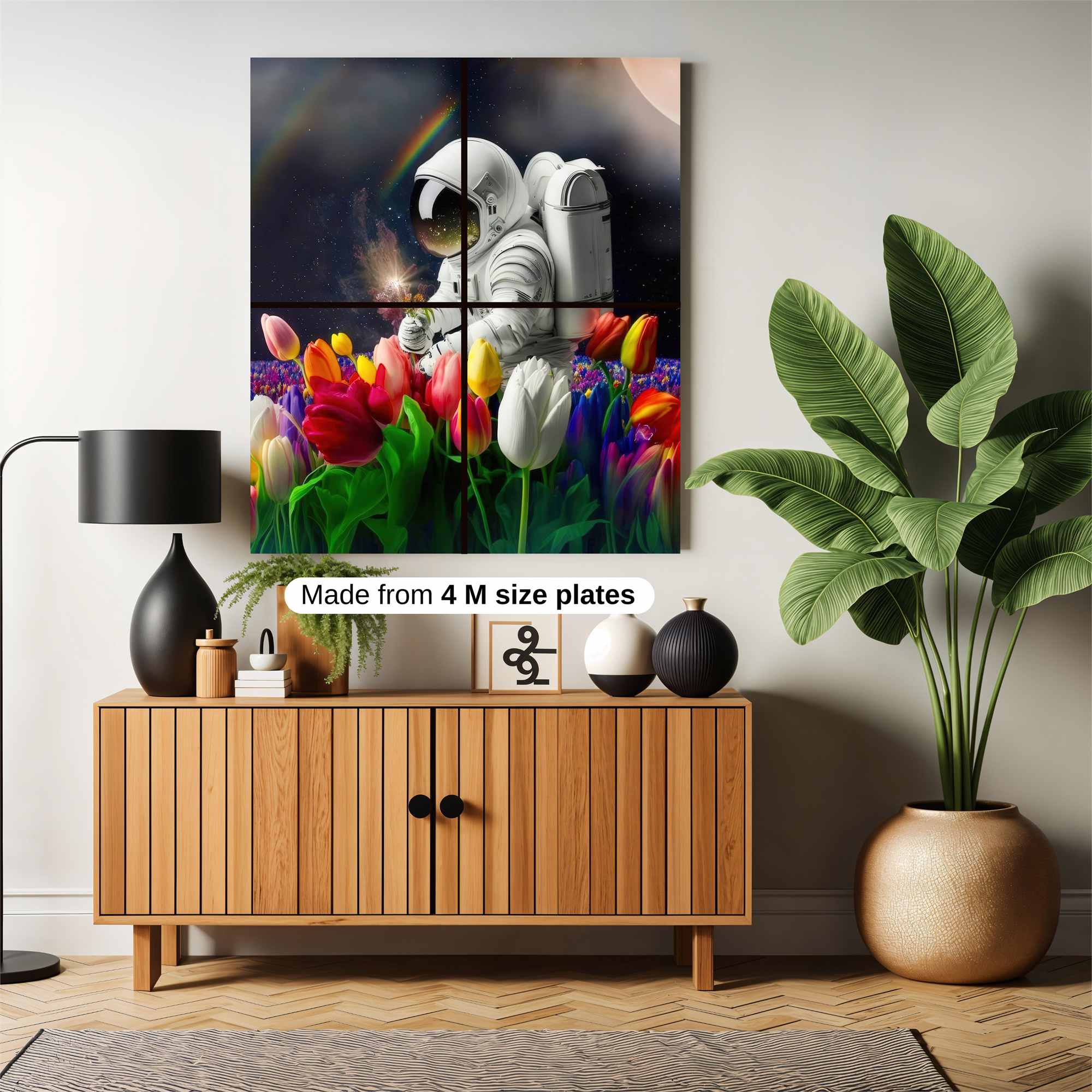 Astronaut Dreaming Safe Wall Magnetic / M