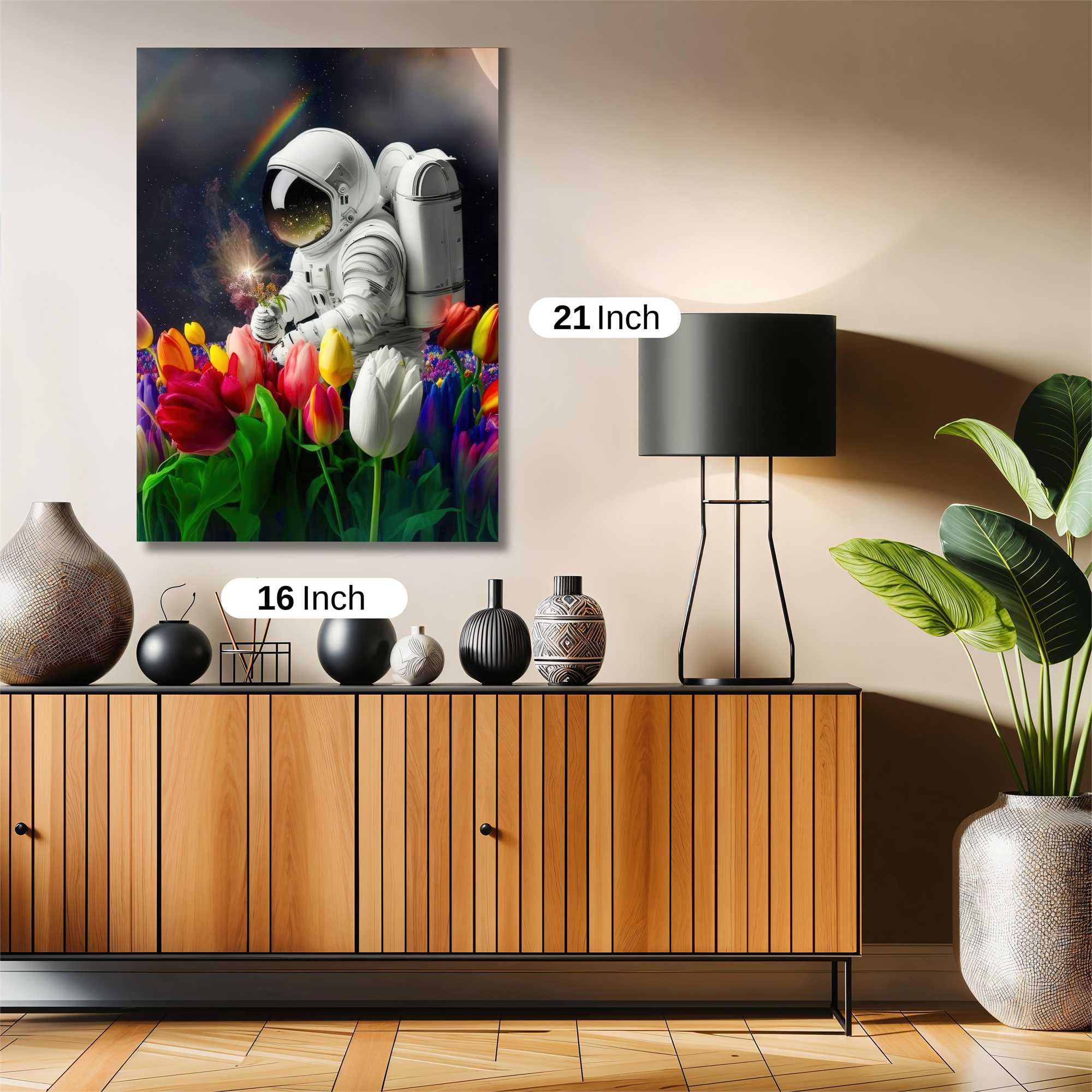 Astronaut Dreaming Safe Wall Magnetic / M