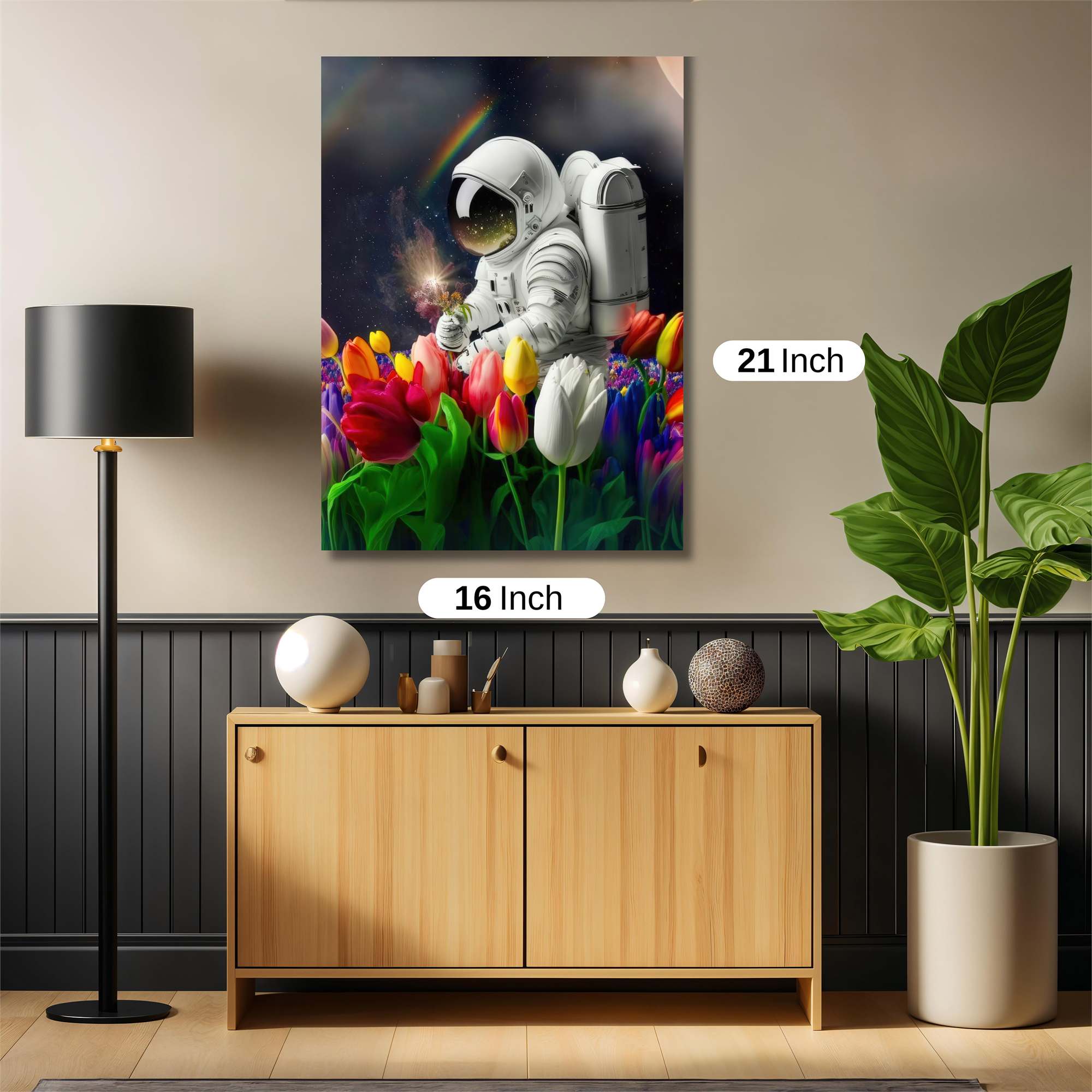 Astronaut Dreaming Safe Wall Magnetic / M