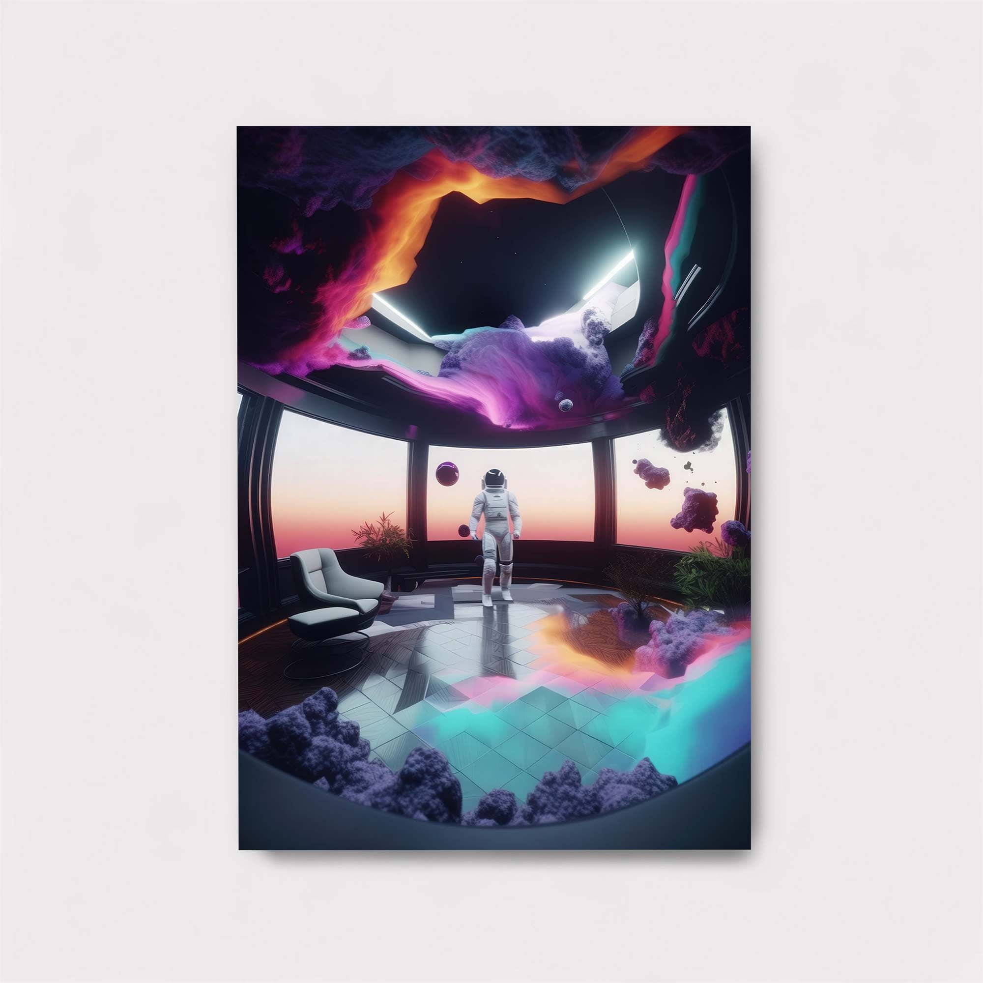 Astronaut Dreamscape Safe Wall Magnetic / M