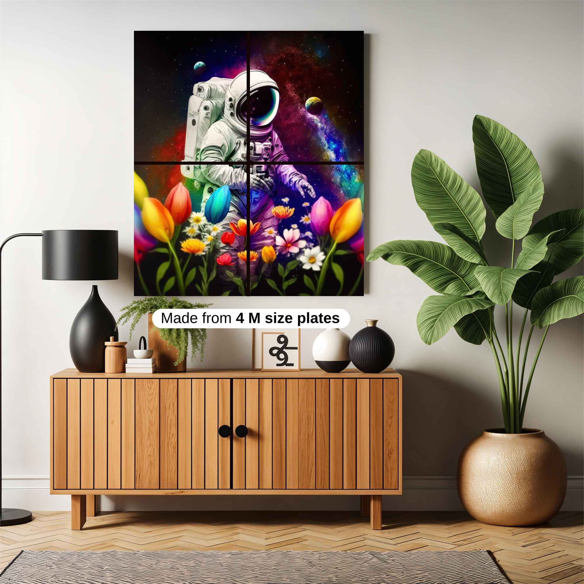 Astronaut Dreamscape Safe Wall Magnetic / M