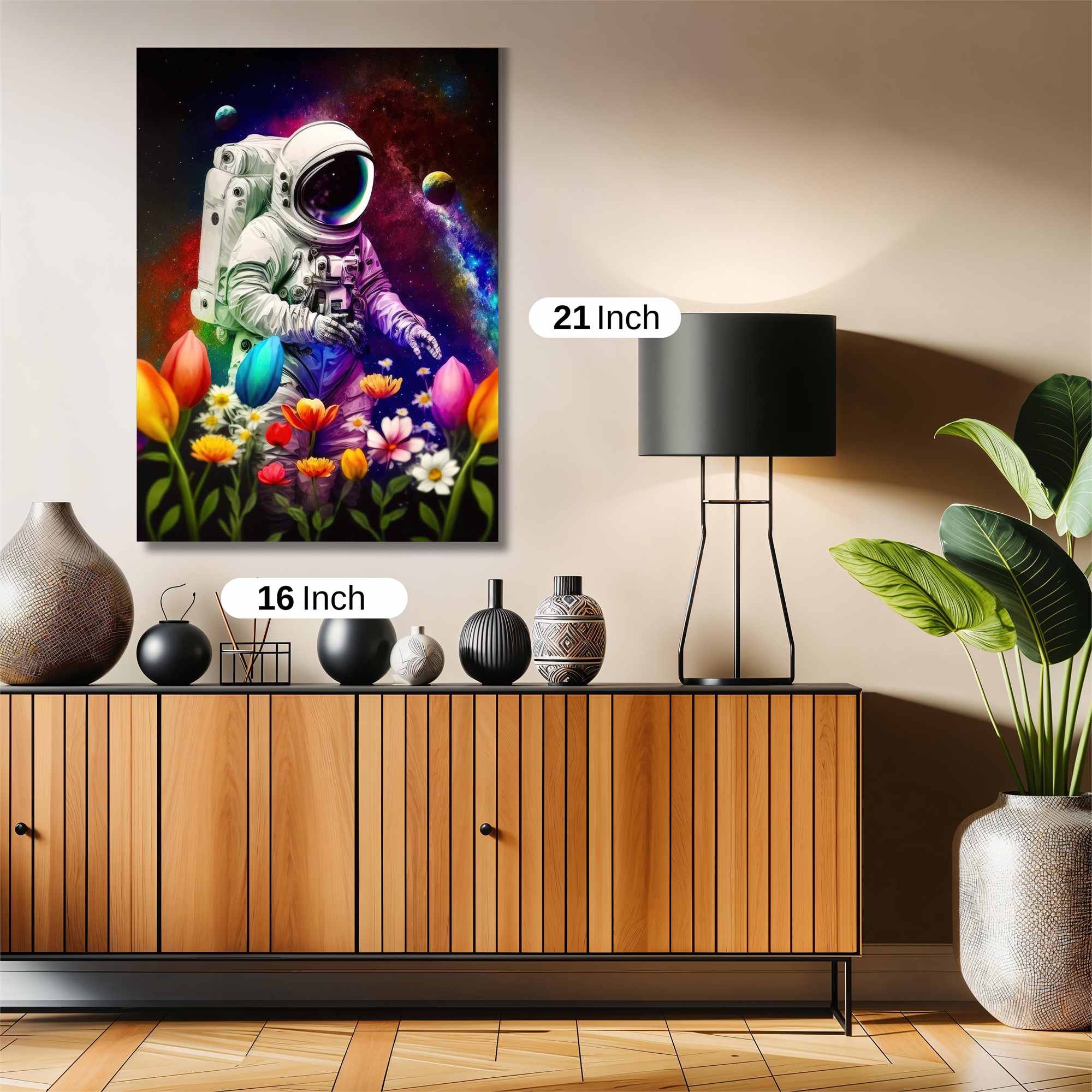 Astronaut Dreamscape Safe Wall Magnetic / M