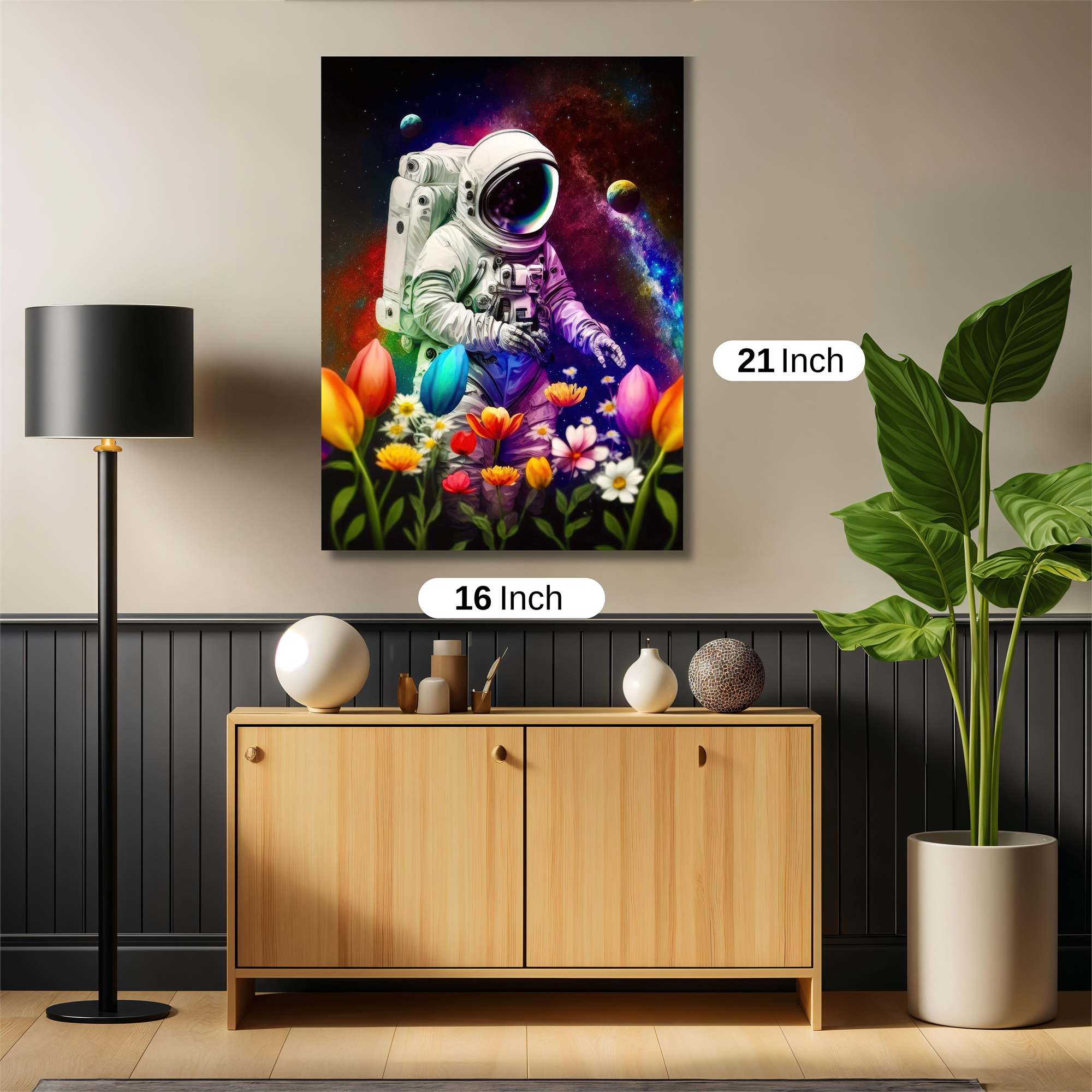 Astronaut Dreamscape Safe Wall Magnetic / M