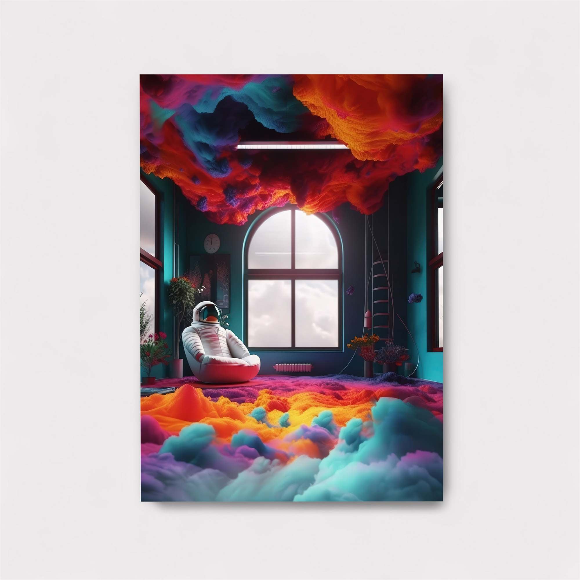 Astronaut Dreamscape Safe Wall Magnetic / M