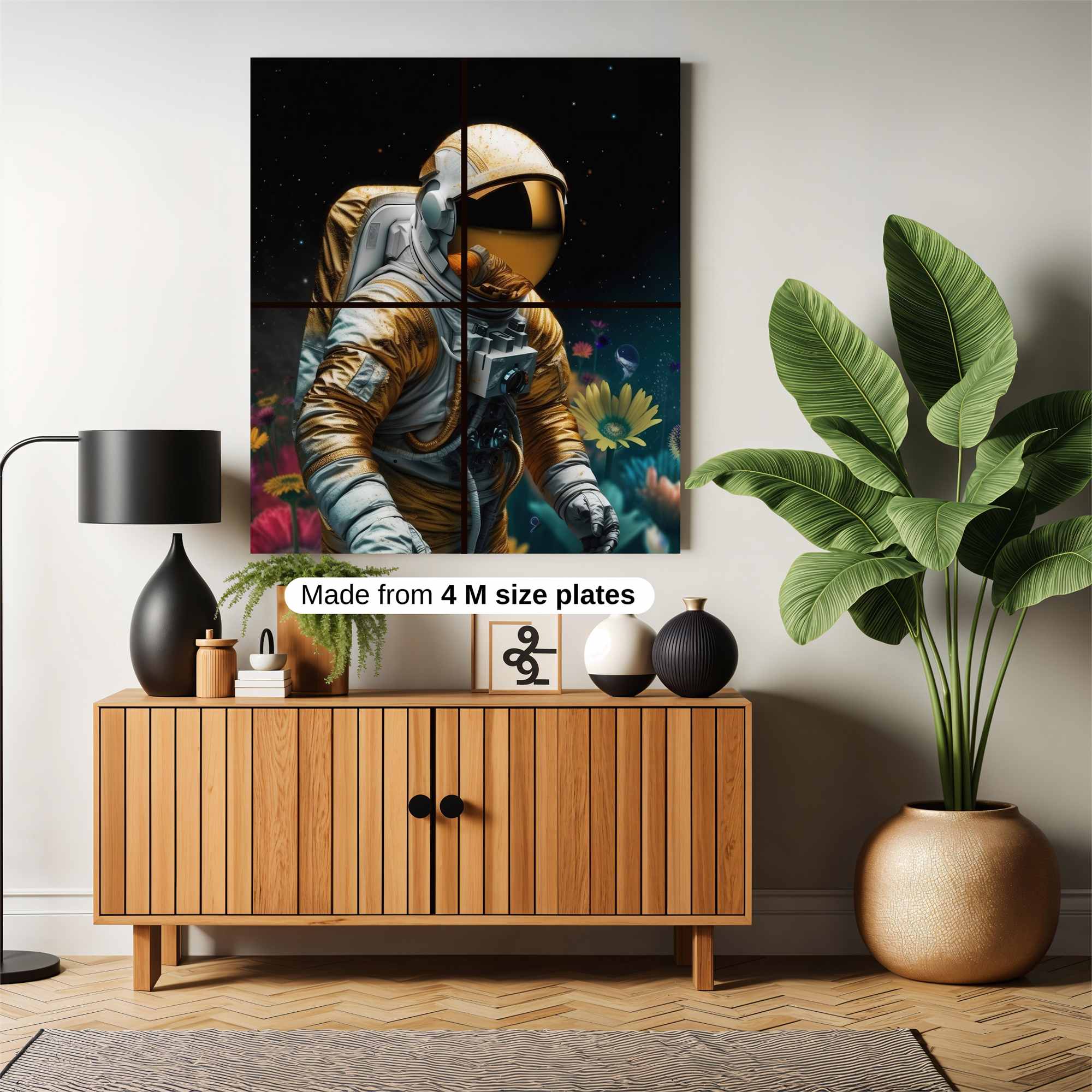 Astronaut Dreamscape Safe Wall Magnetic / M
