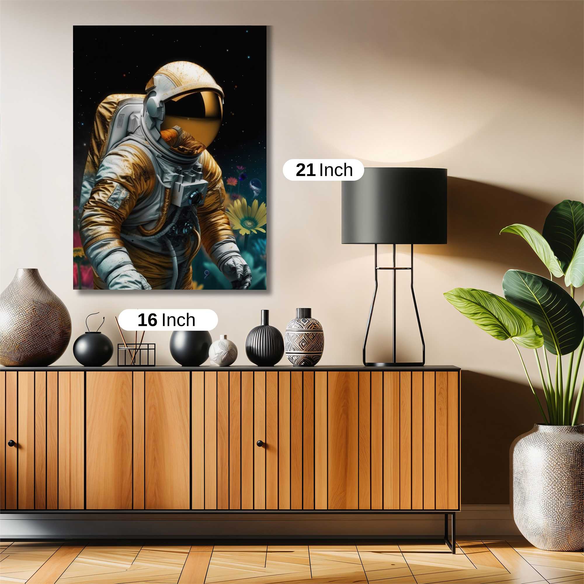 Astronaut Dreamscape Safe Wall Magnetic / M