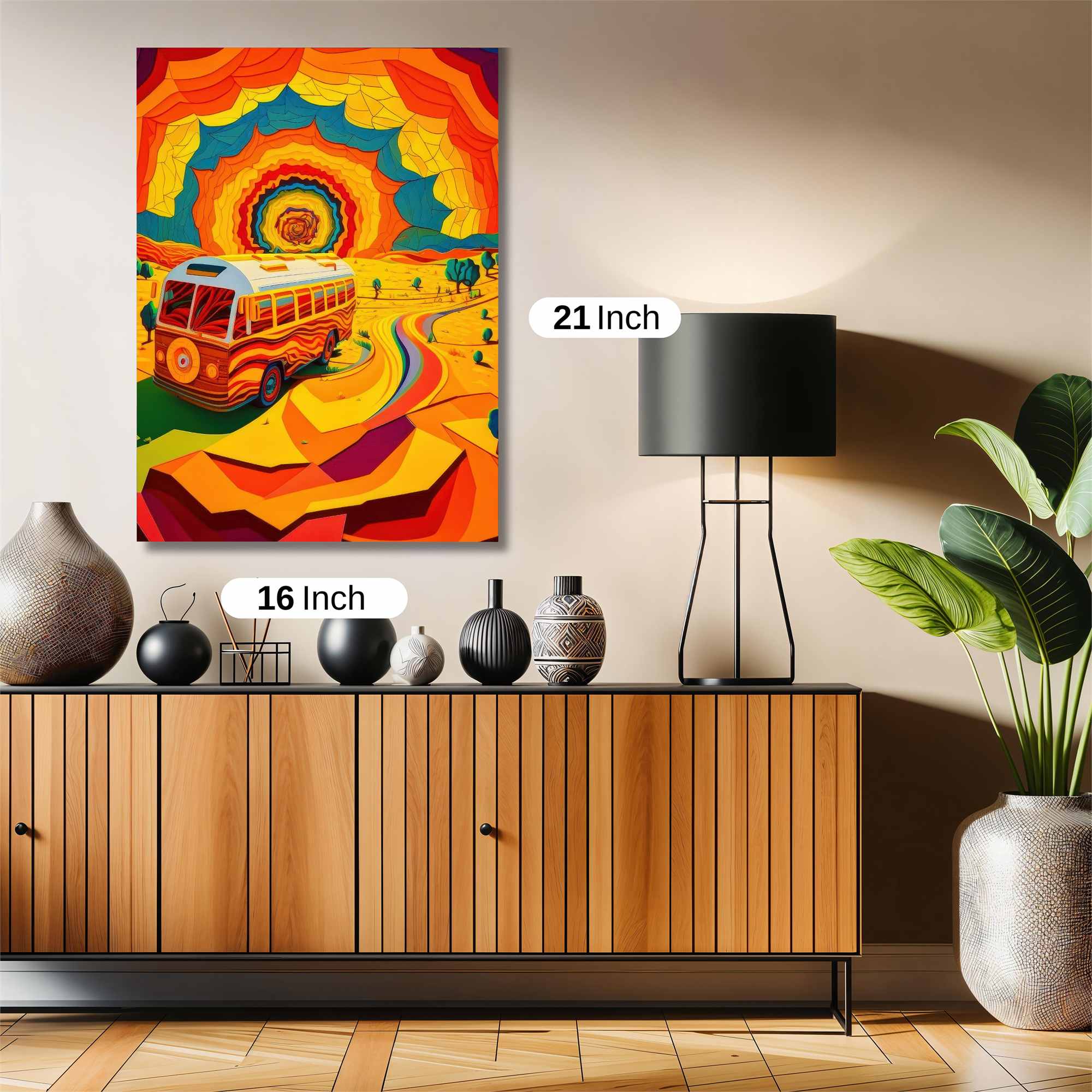 Psychedelic Journey Safe Wall Magnetic / M