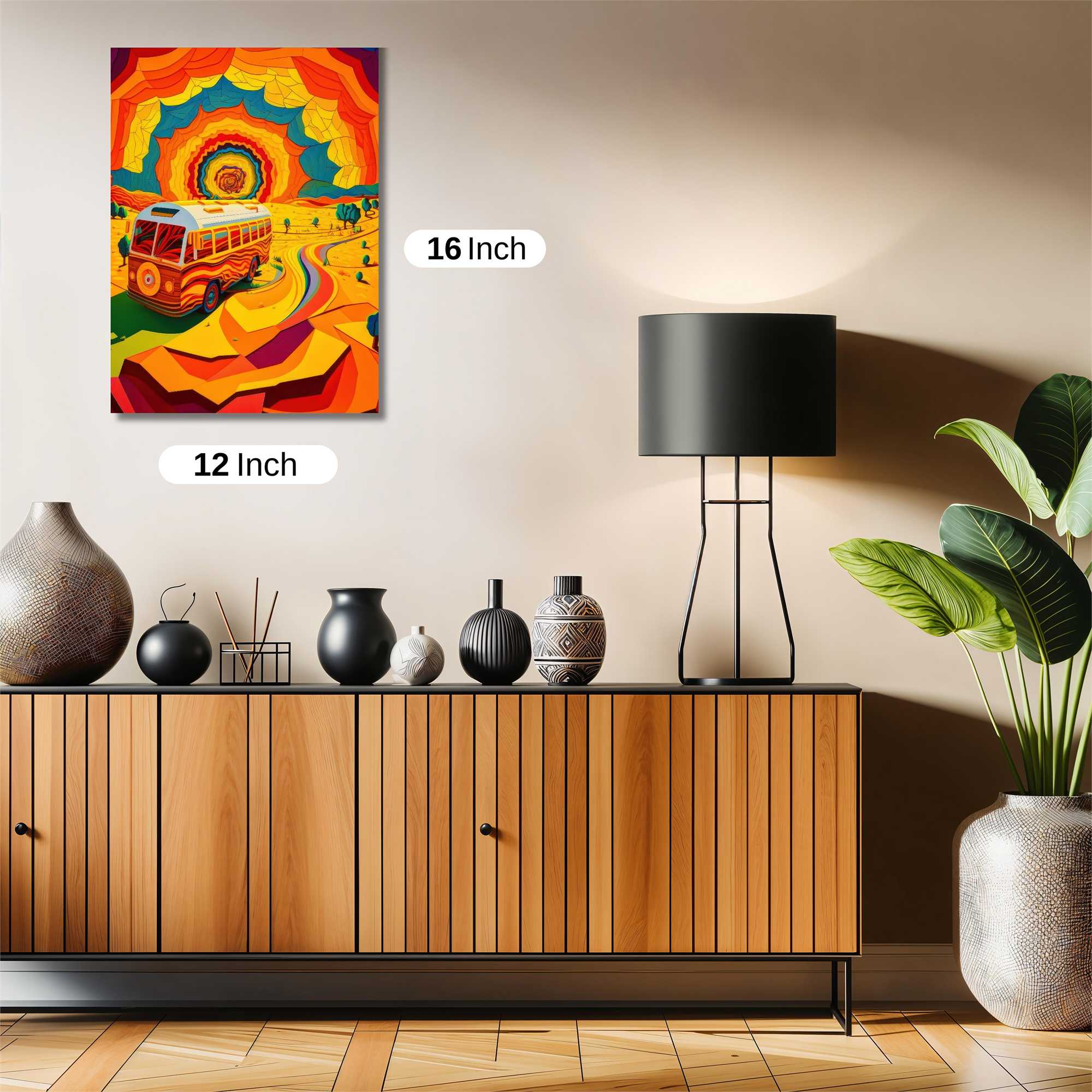 Psychedelic Journey Safe Wall Magnetic / M