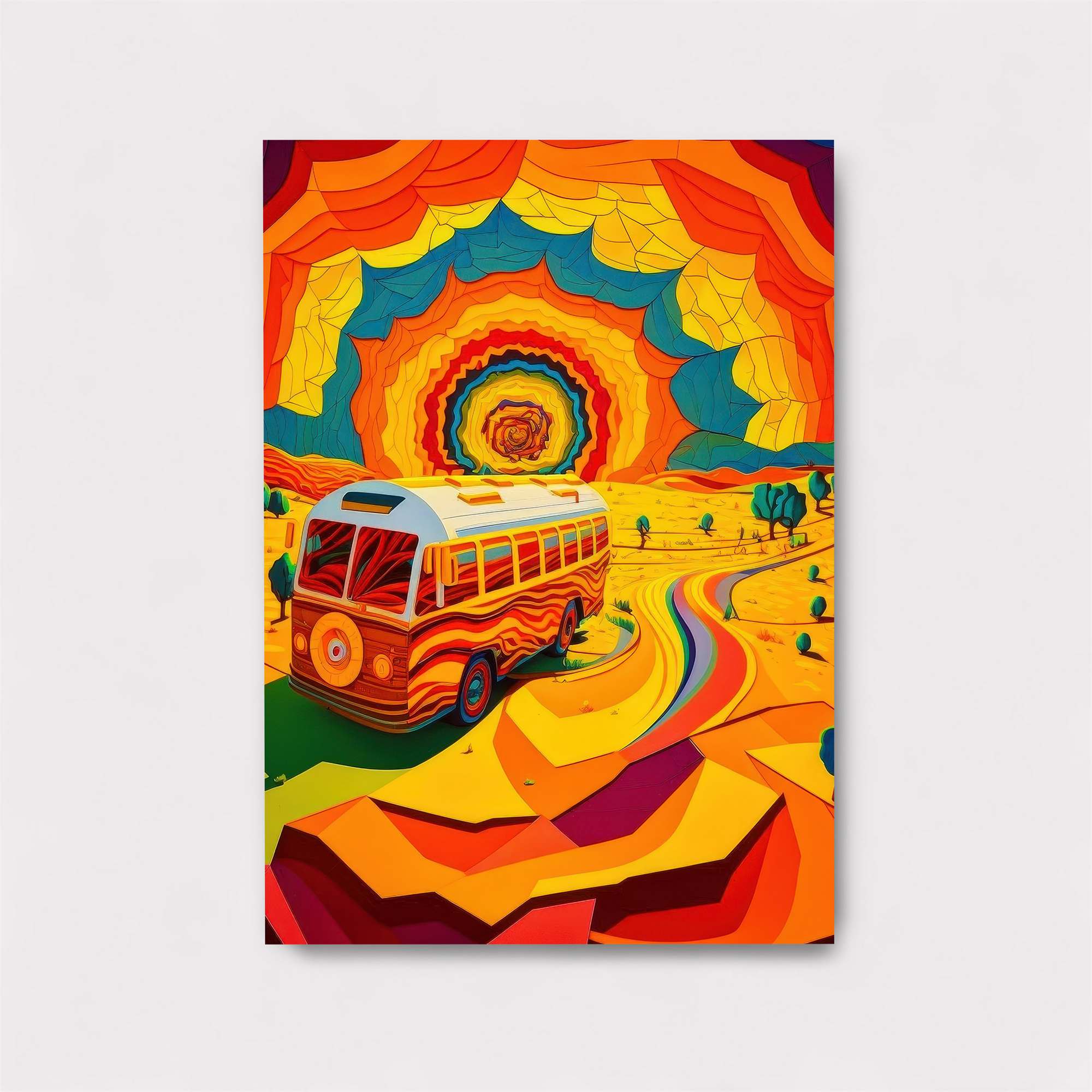Psychedelic Journey Safe Wall Magnetic / M