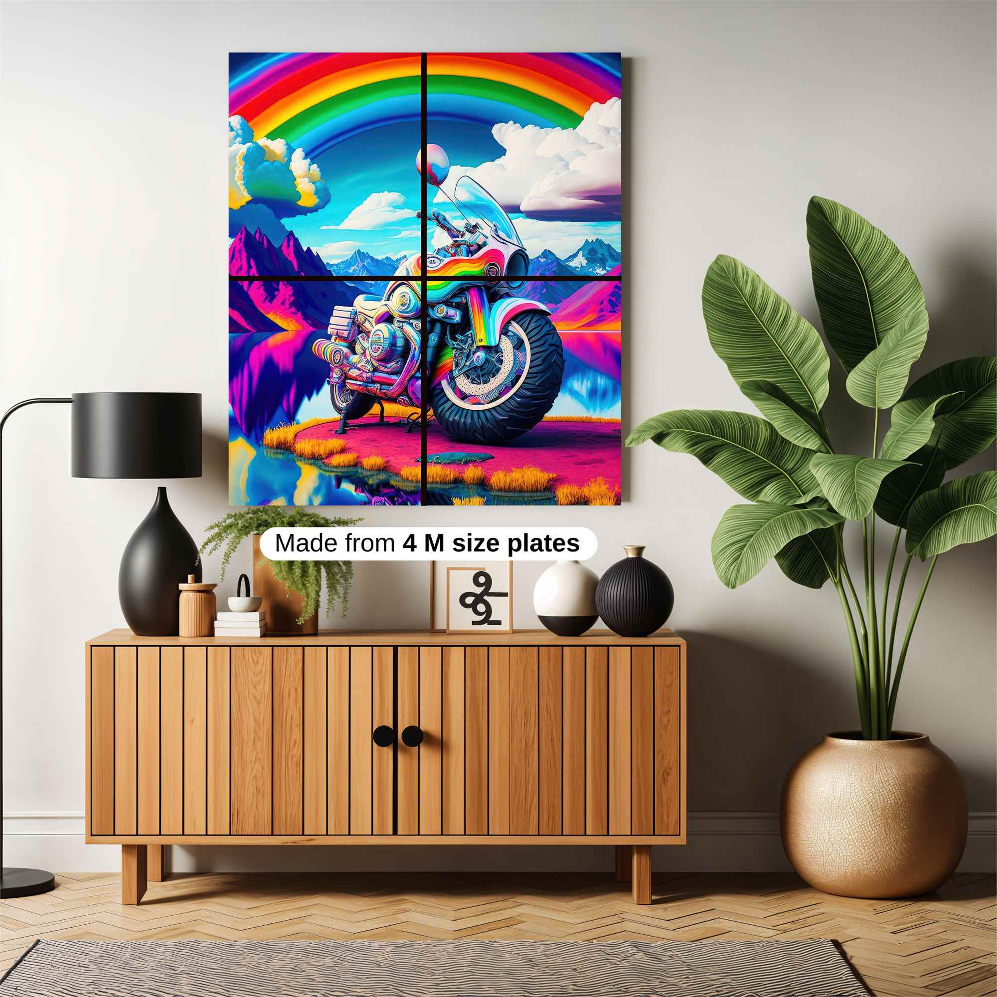 Rainbow Rhapsody Safe Wall Magnetic / M