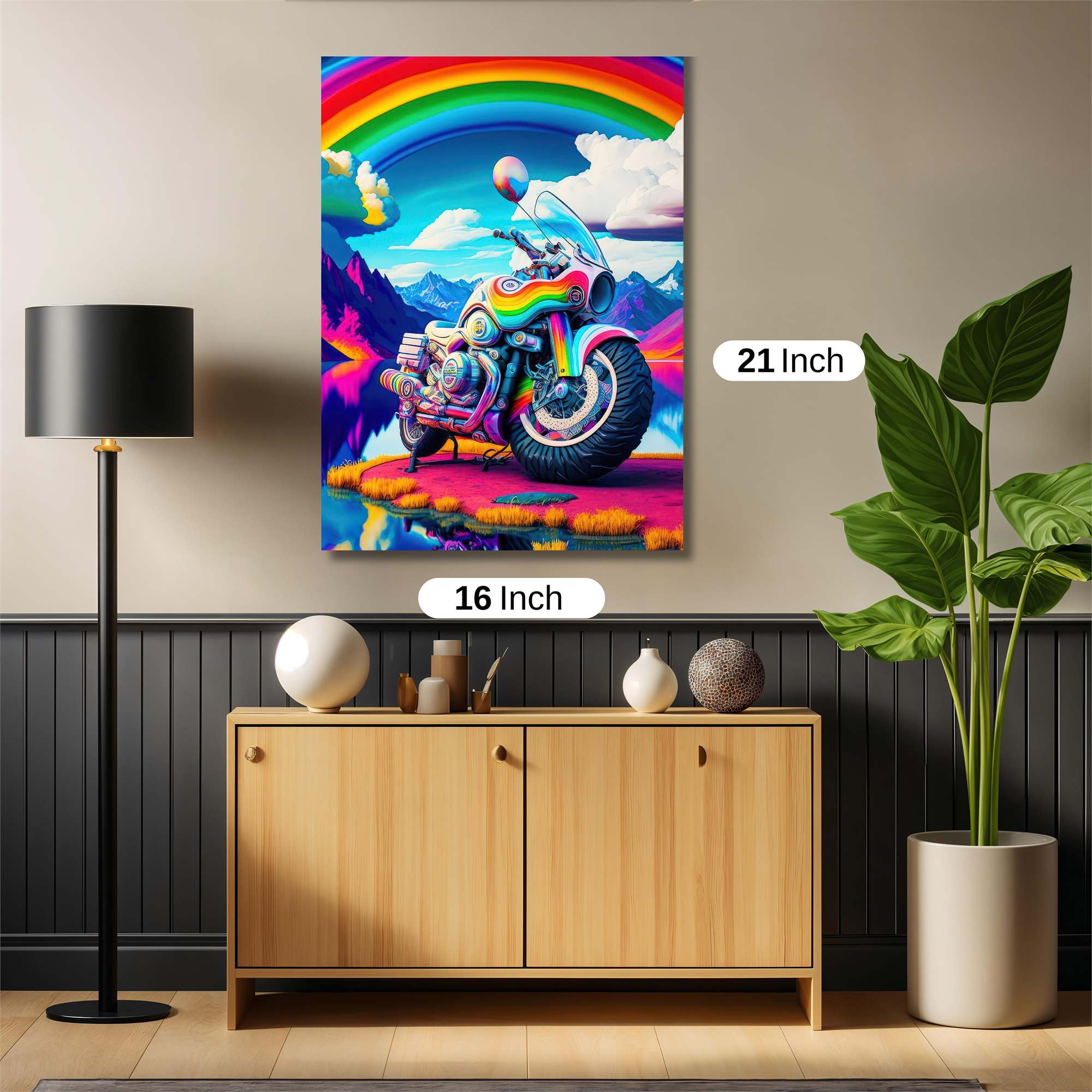 Rainbow Rhapsody Safe Wall Magnetic / M