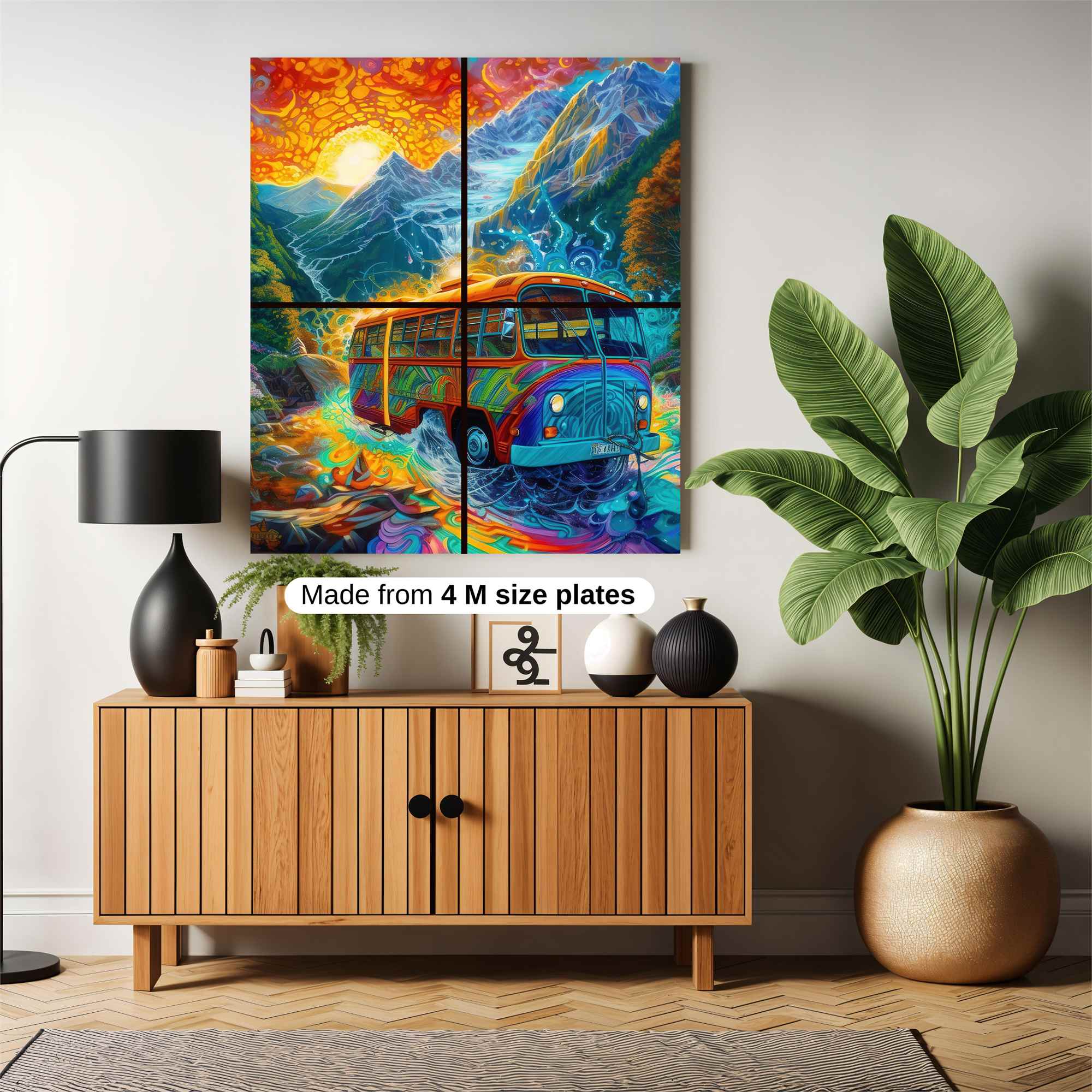 Psychedelic Journey Safe Wall Magnetic / M