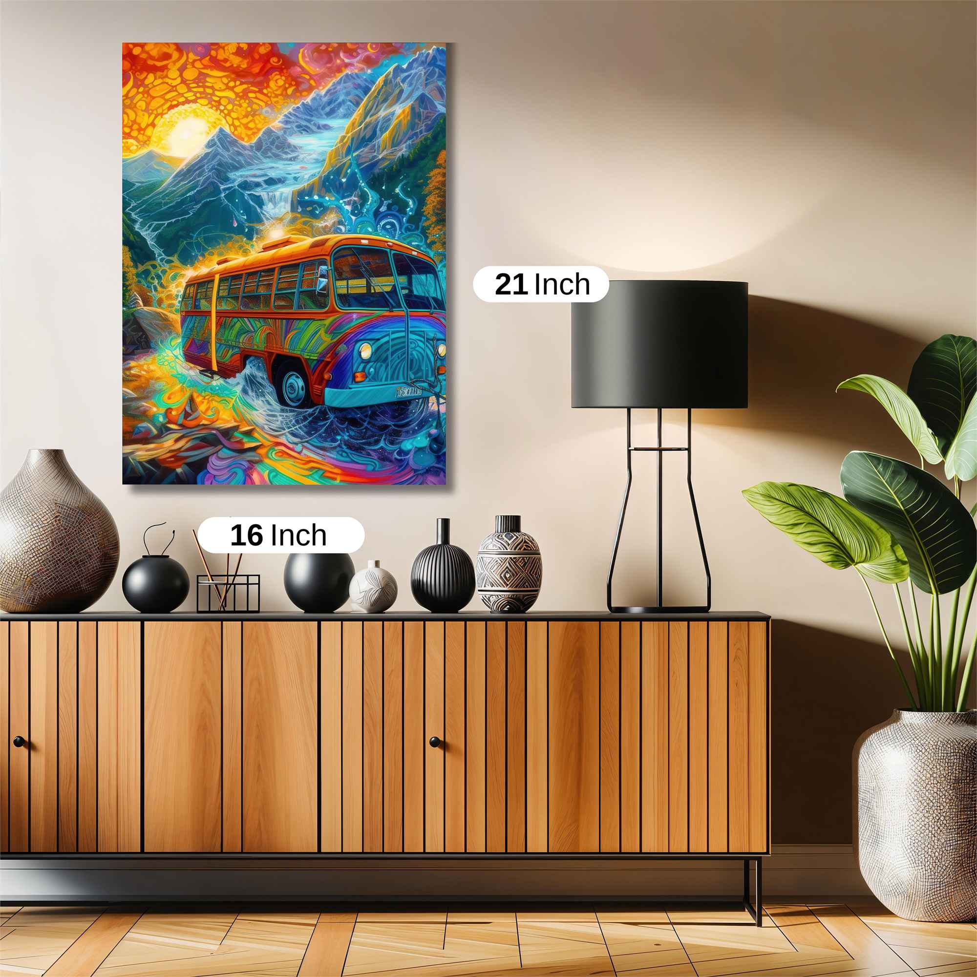 Psychedelic Journey Safe Wall Magnetic / M