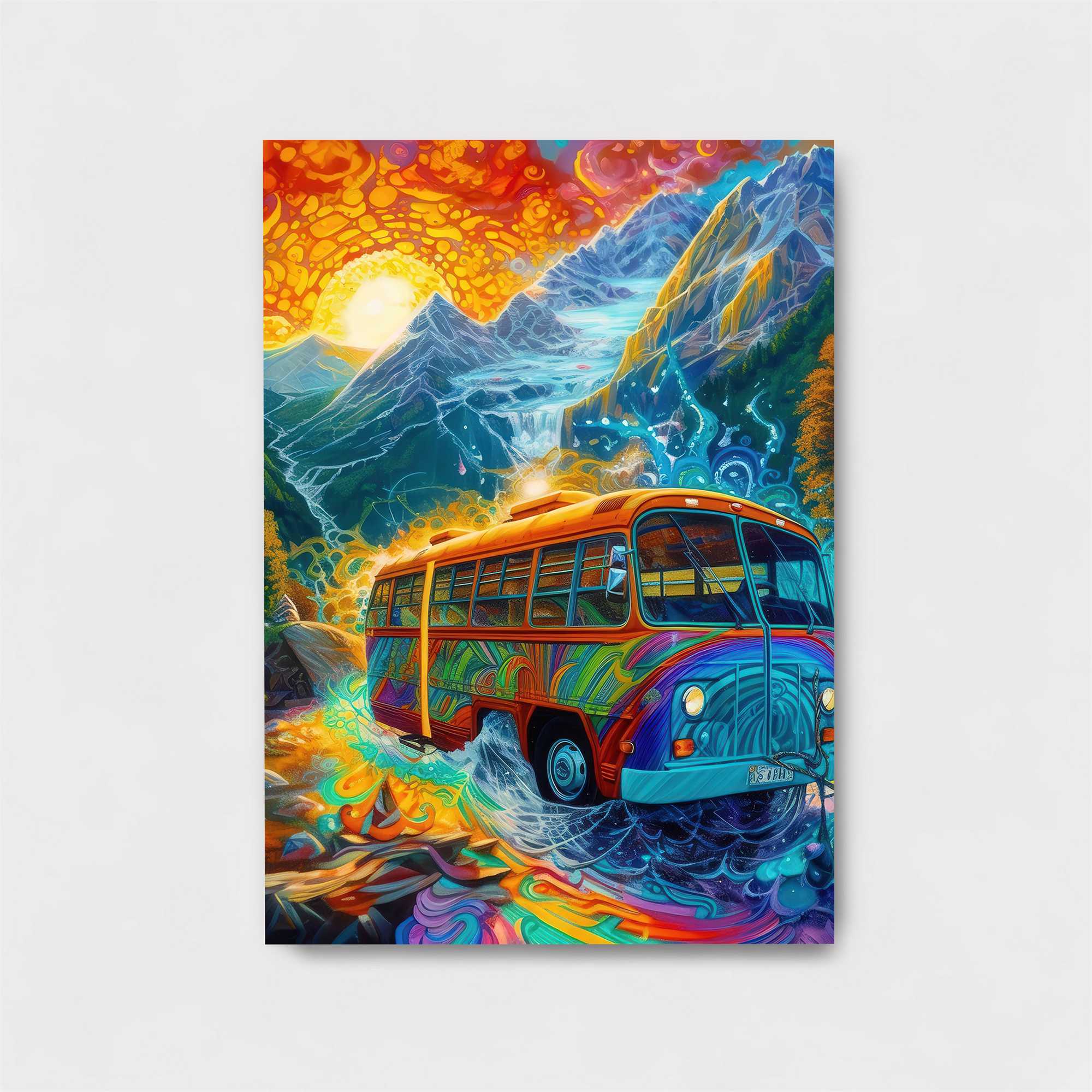 Psychedelic Journey Safe Wall Magnetic / M