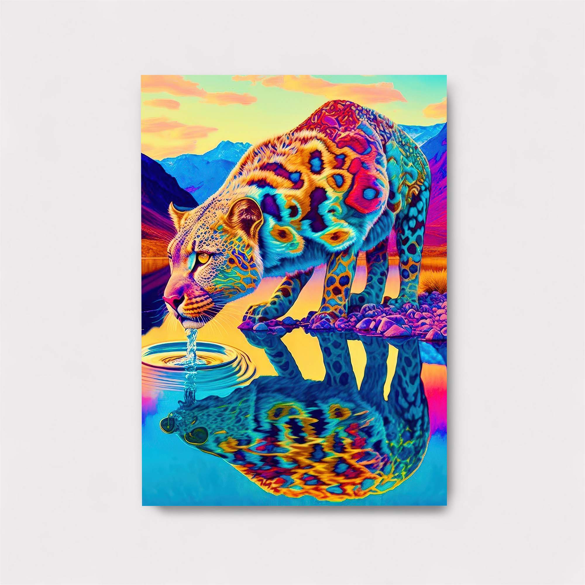 Psychedelic Serenity Safe Wall Magnetic / M