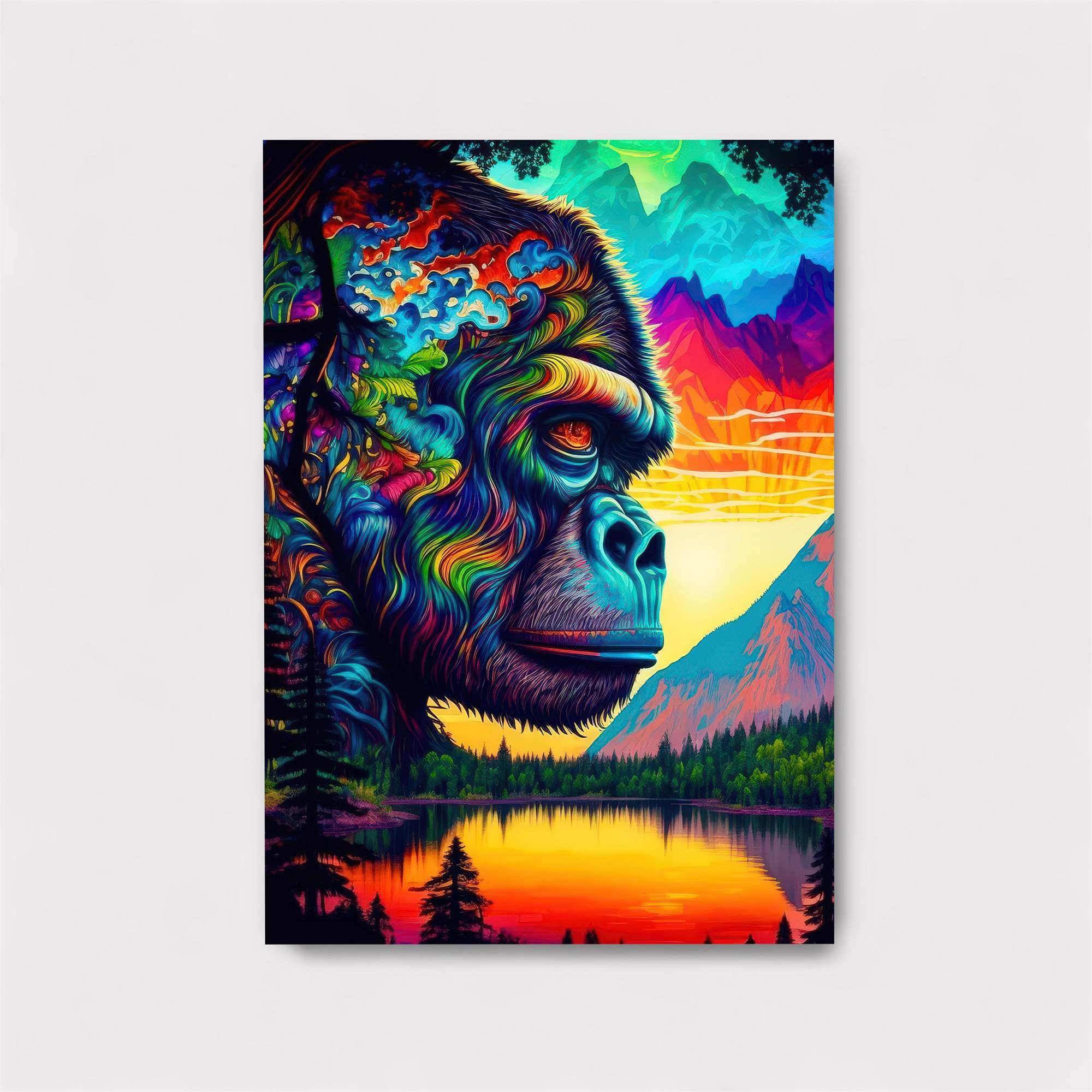 Gorilla Dreamscape Safe Wall Magnetic / M