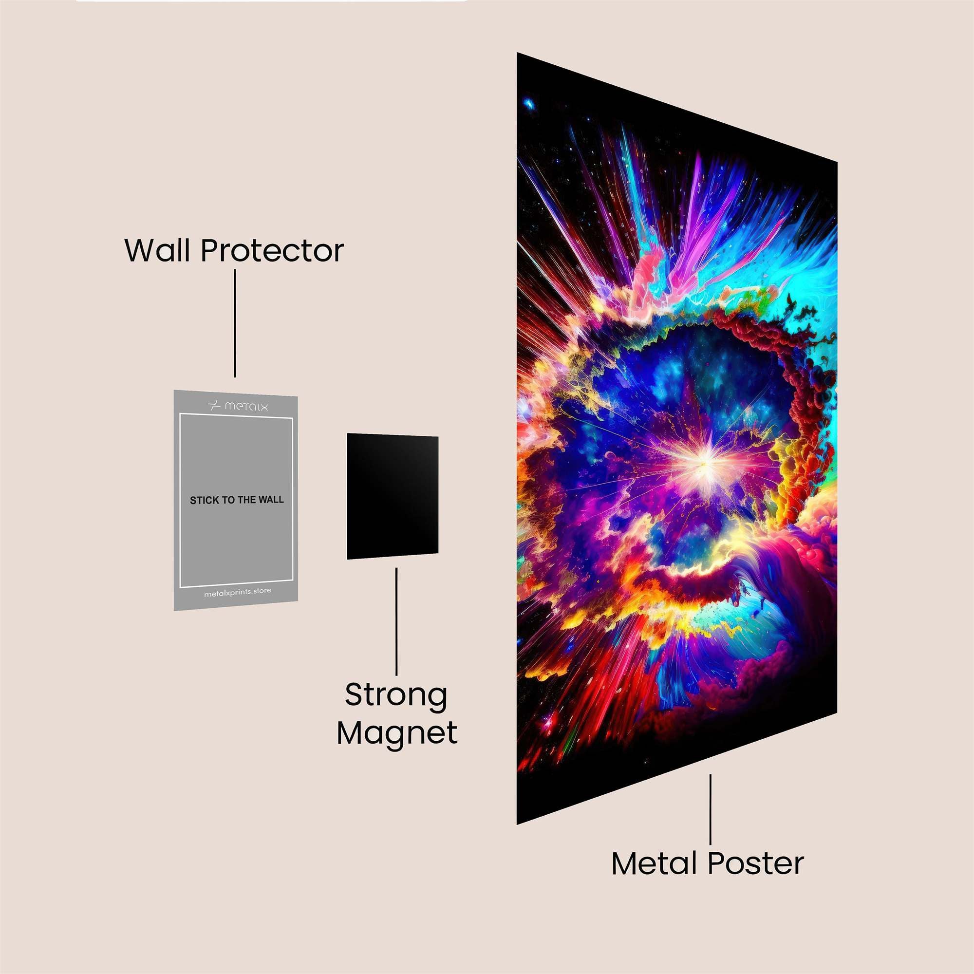 Cosmic Rapture Safe Wall Magnetic / M