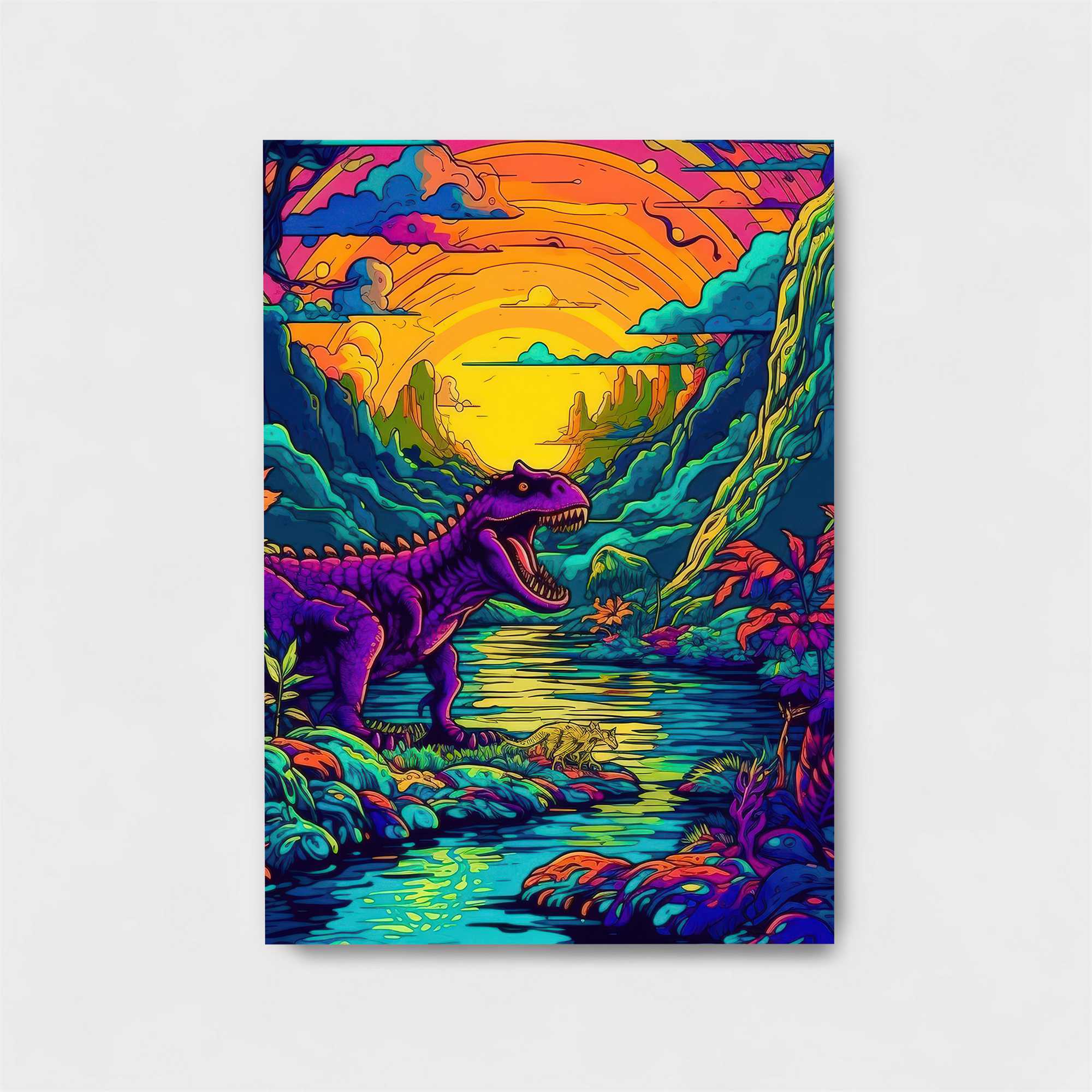 Dino Dreamscape Safe Wall Magnetic / M