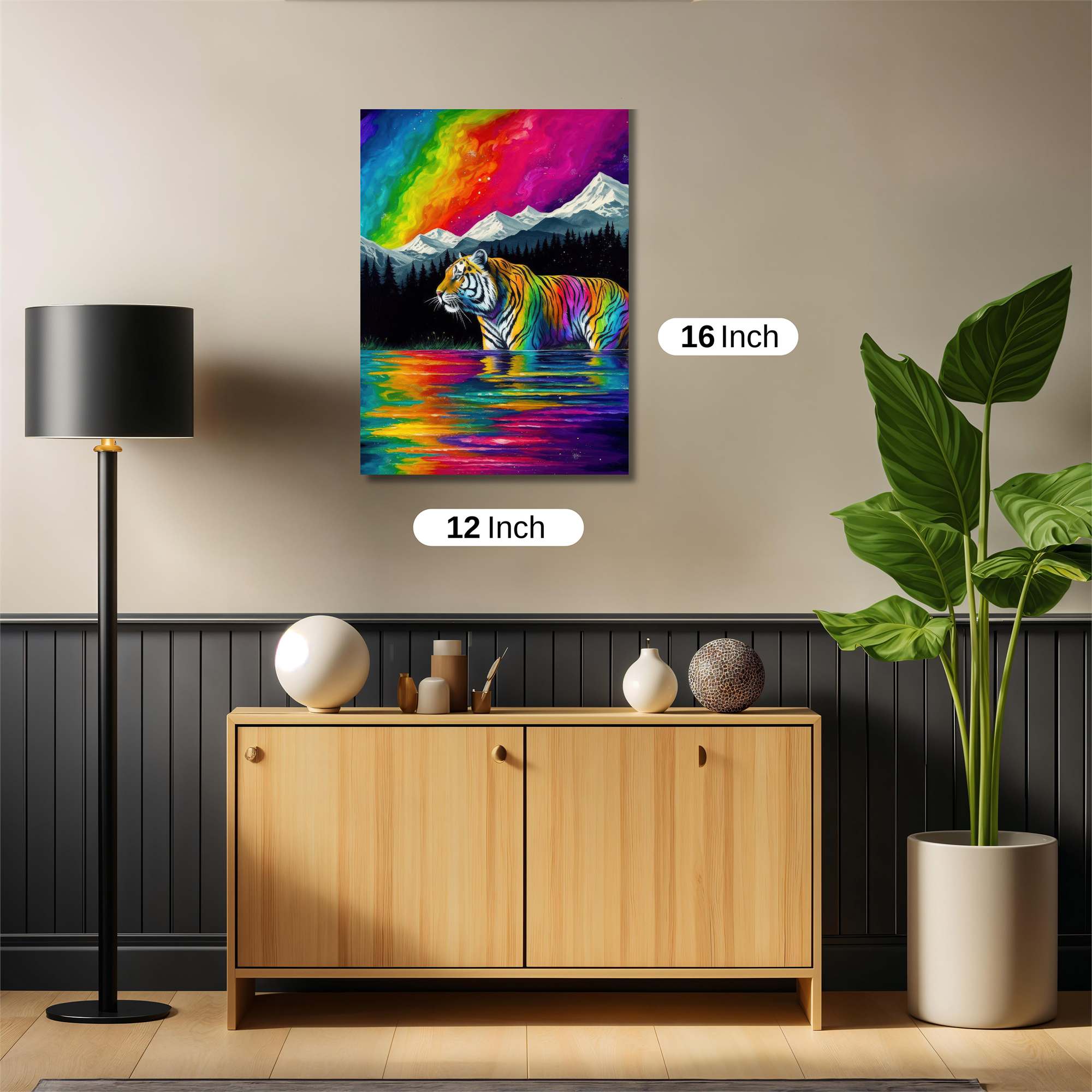 Rainbow Serenity Safe Wall Magnetic / M