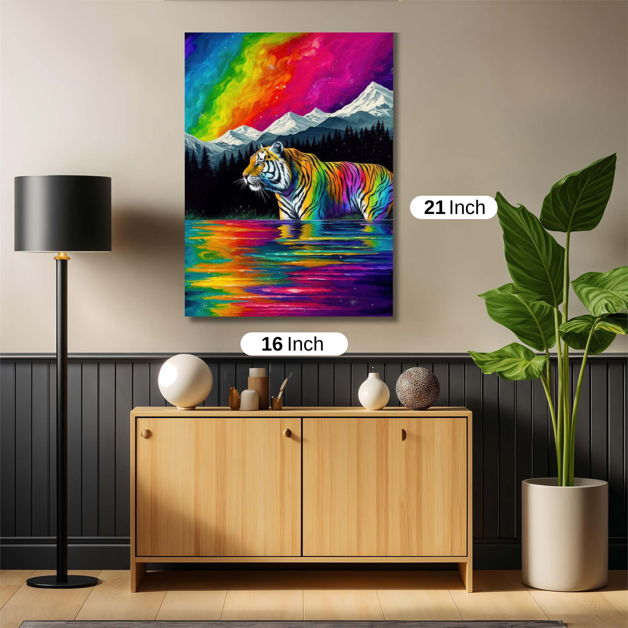 Rainbow Serenity Safe Wall Magnetic / M