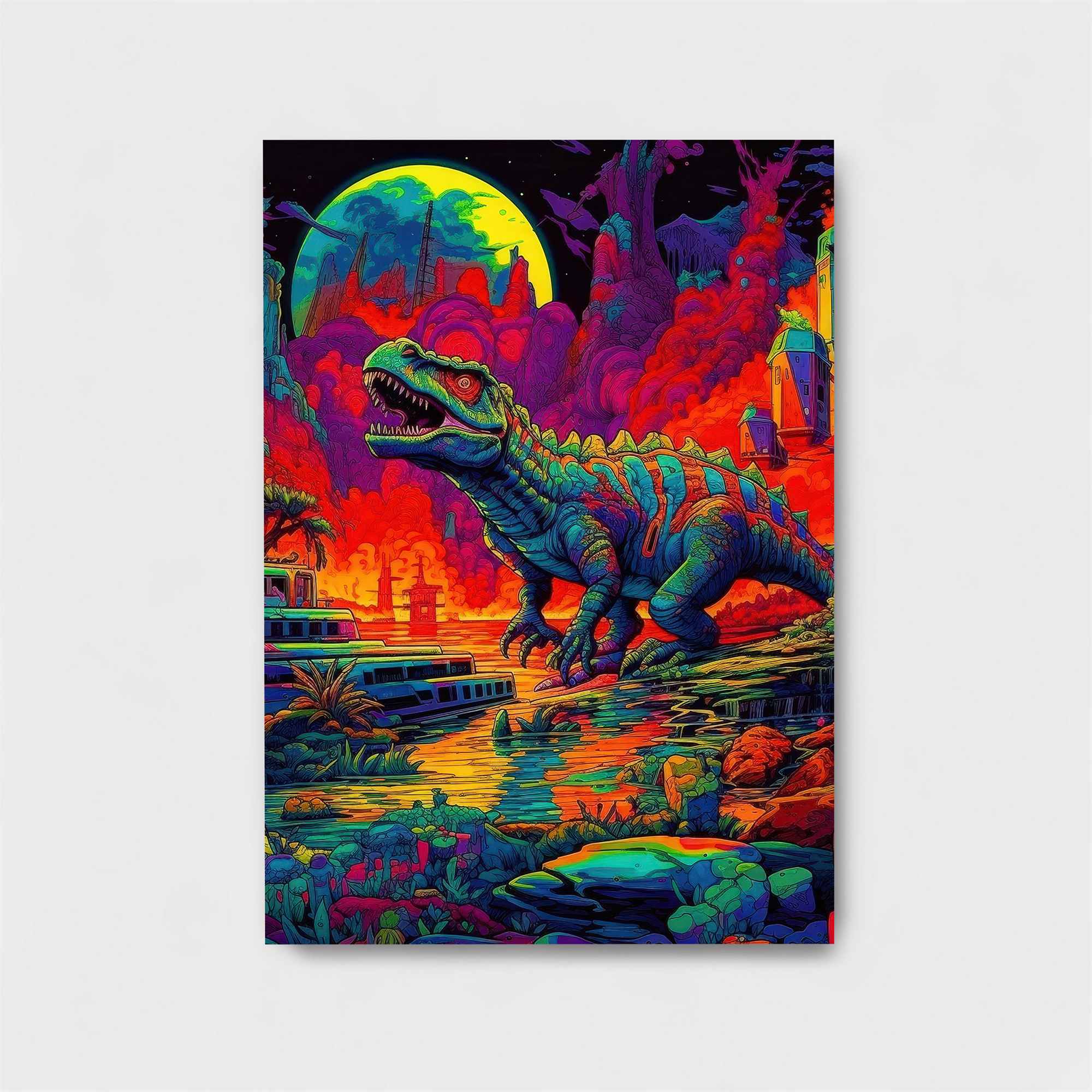 Dinosaur Apocalypse Safe Wall Magnetic / M