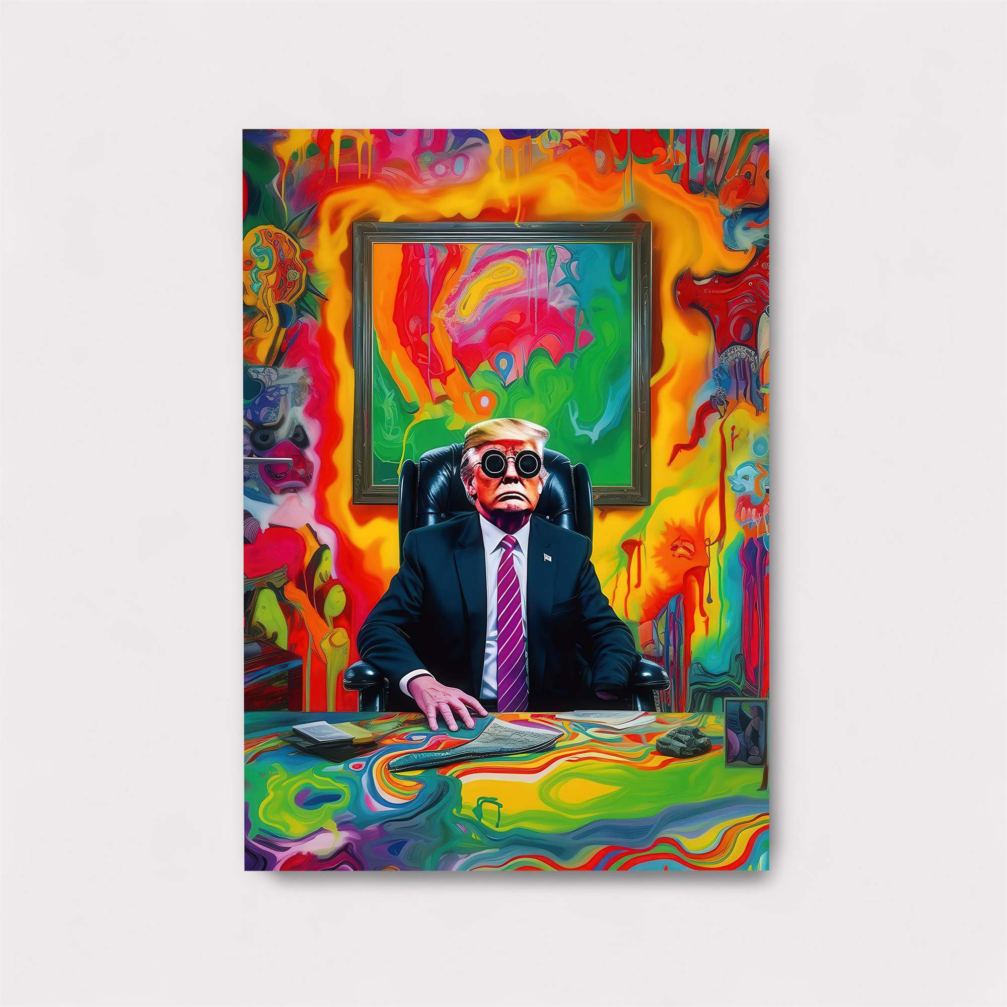 Trump Trippy Safe Wall Magnetic / M