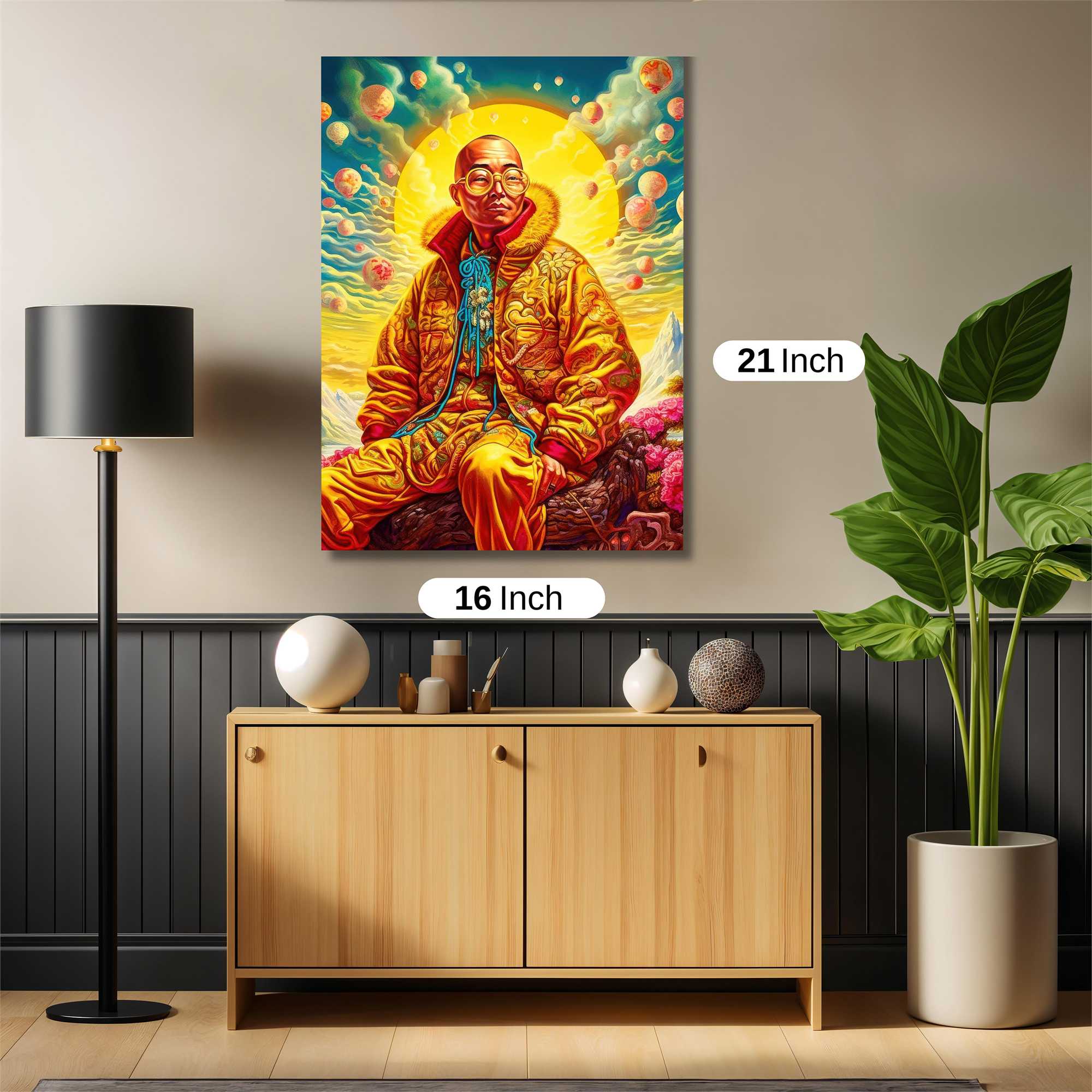 Monk Serenity Safe Wall Magnetic / M