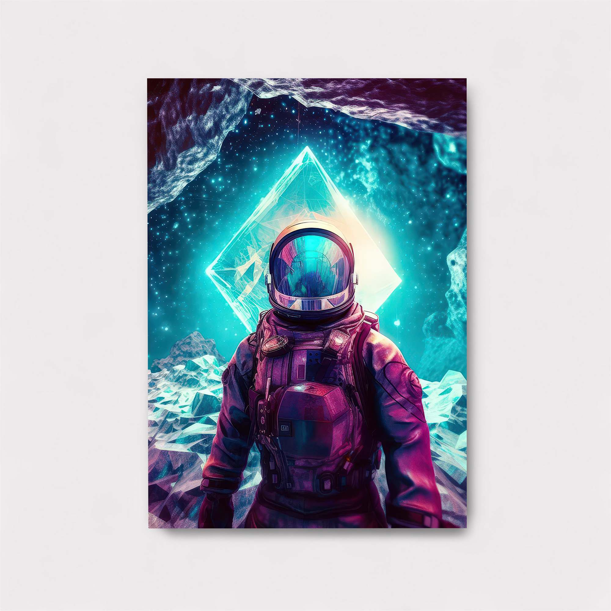 Astronaut Enigma Safe Wall Magnetic / M